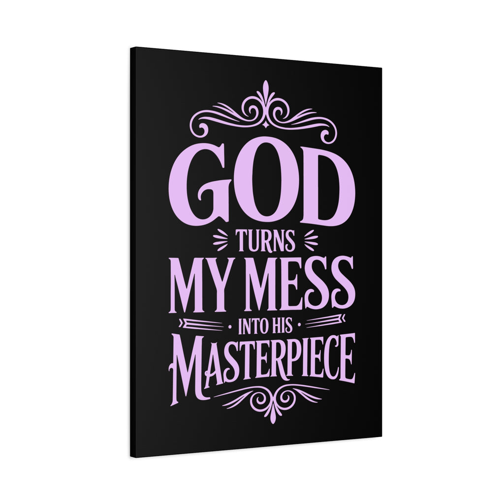 Inspirational Canvas Wall Art, Home Decor, Christian Gift, Motivational Wall Art, Faith-Based Decoration, Room Aesthetic, Gift for Her