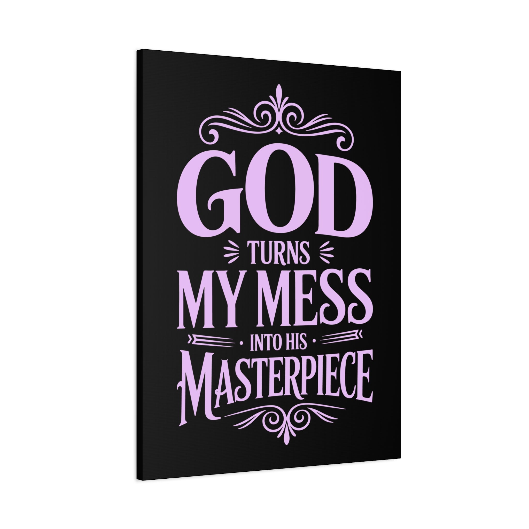 Inspirational Canvas Wall Art, Home Decor, Christian Gift, Motivational Wall Art, Faith-Based Decoration, Room Aesthetic, Gift for Her
