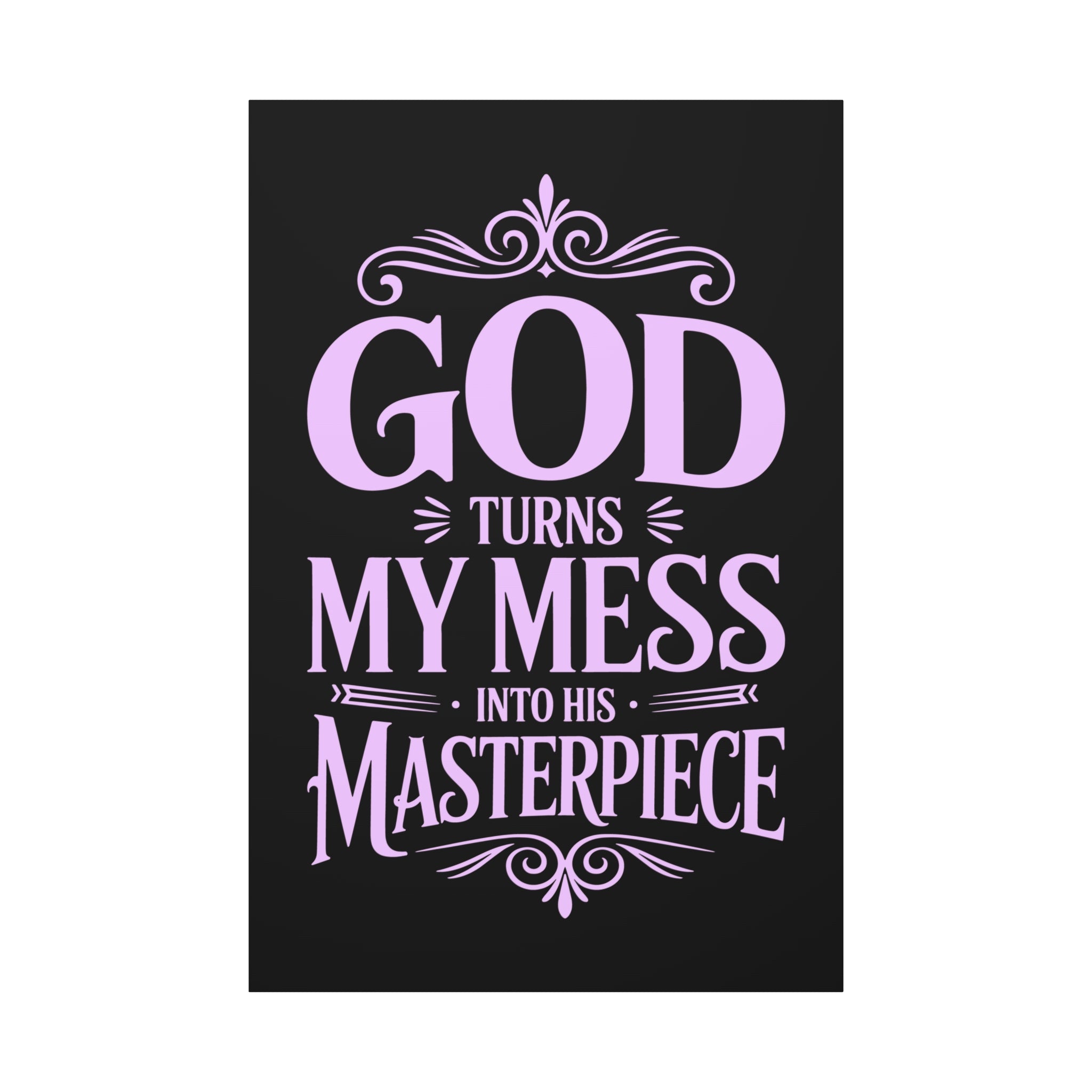 Inspirational Canvas Wall Art, Home Decor, Christian Gift, Motivational Wall Art, Faith-Based Decoration, Room Aesthetic, Gift for Her