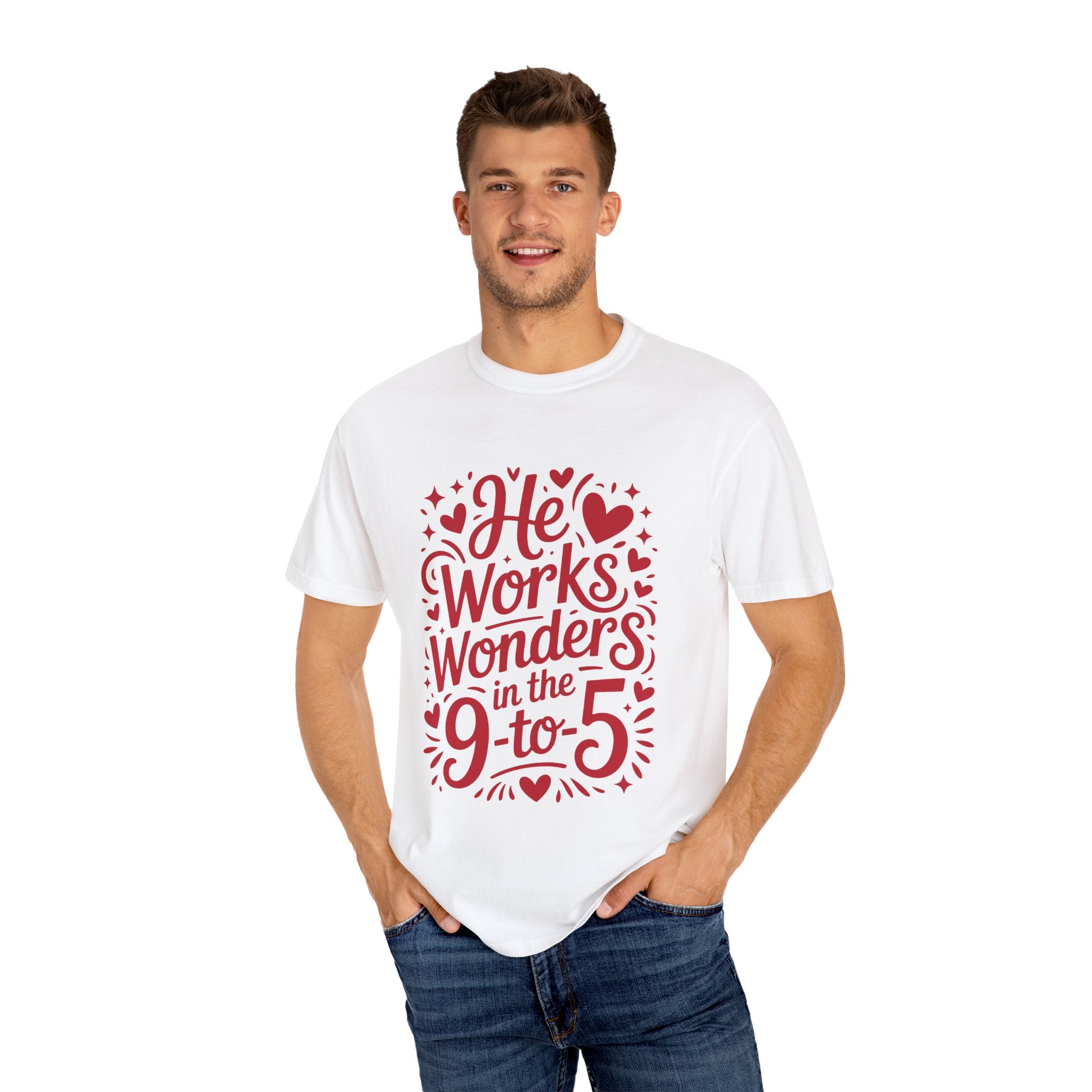 He Works Wonders Motivational Tee