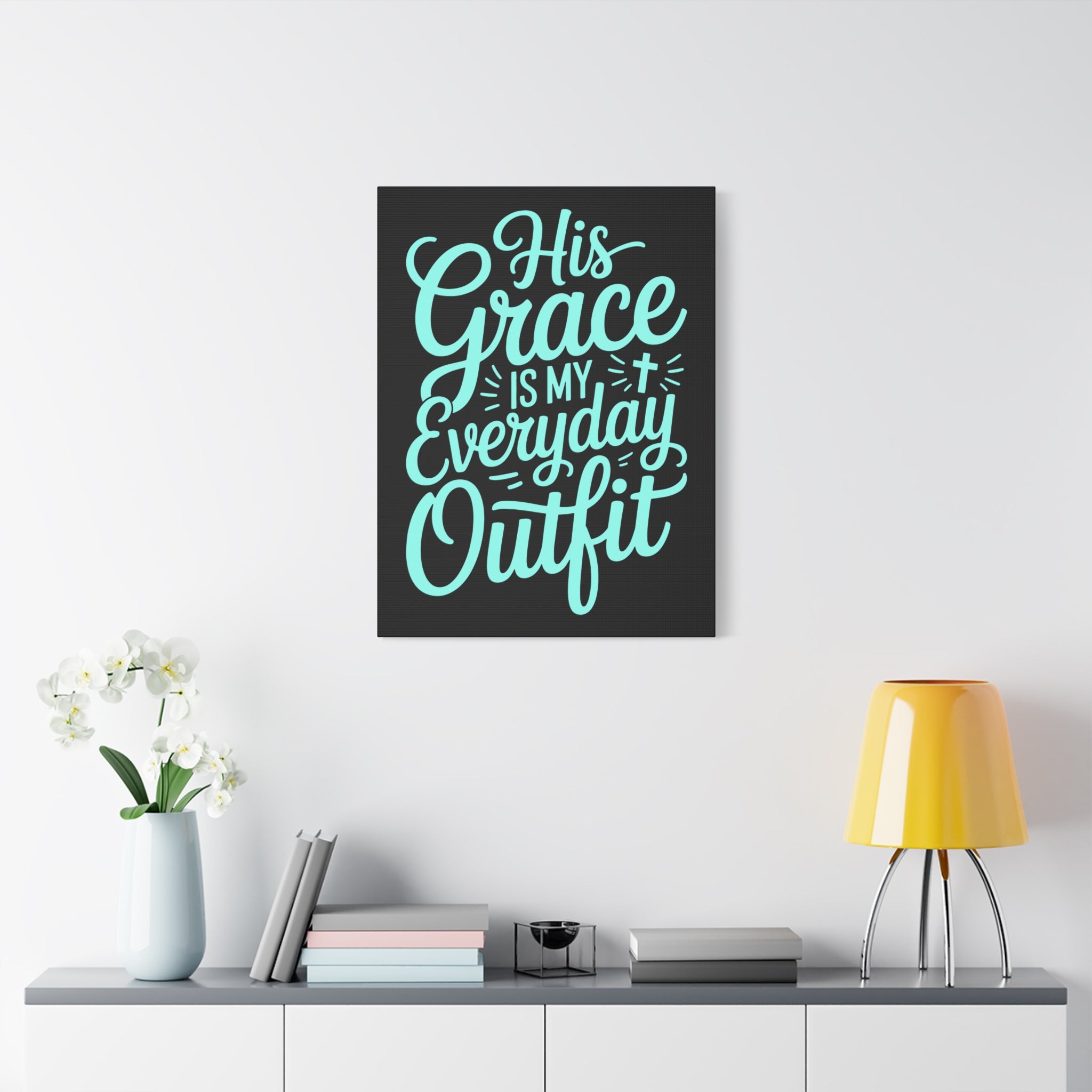 Inspirational Wall Art Canvas, Faith Decor, Religious Home Decor, Meaningful Gift, Everyday Motivation