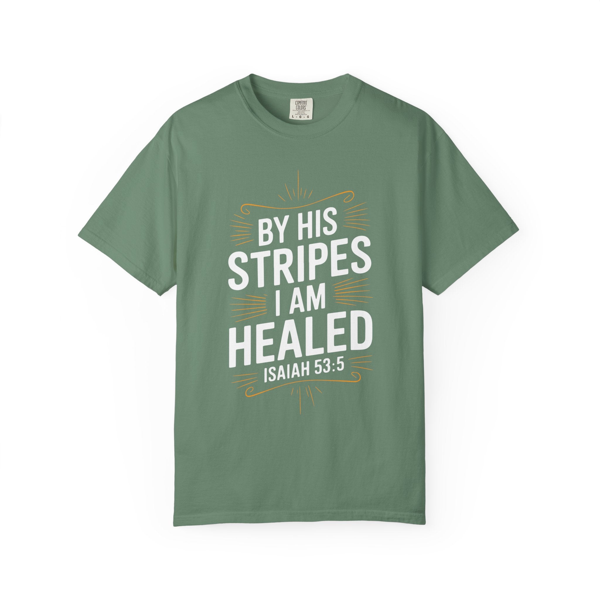 Faith-Inspired T-Shirt, Casual Wear, Christian Gift, Healing Message Shirt, Everyday Comfort Tee