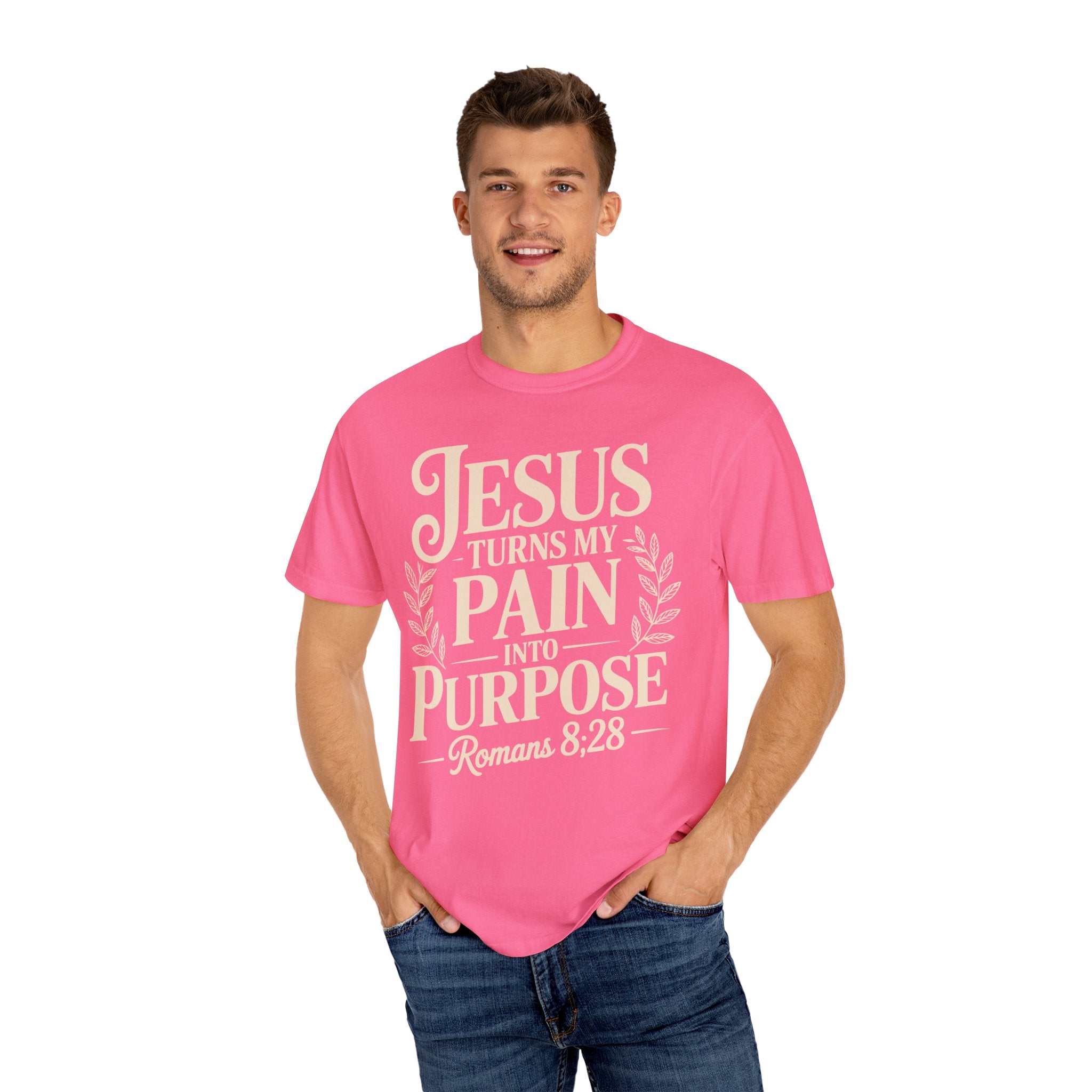 Jesus Inspired Unisex T-Shirt- Jesus Turns My Pain Into Purpose