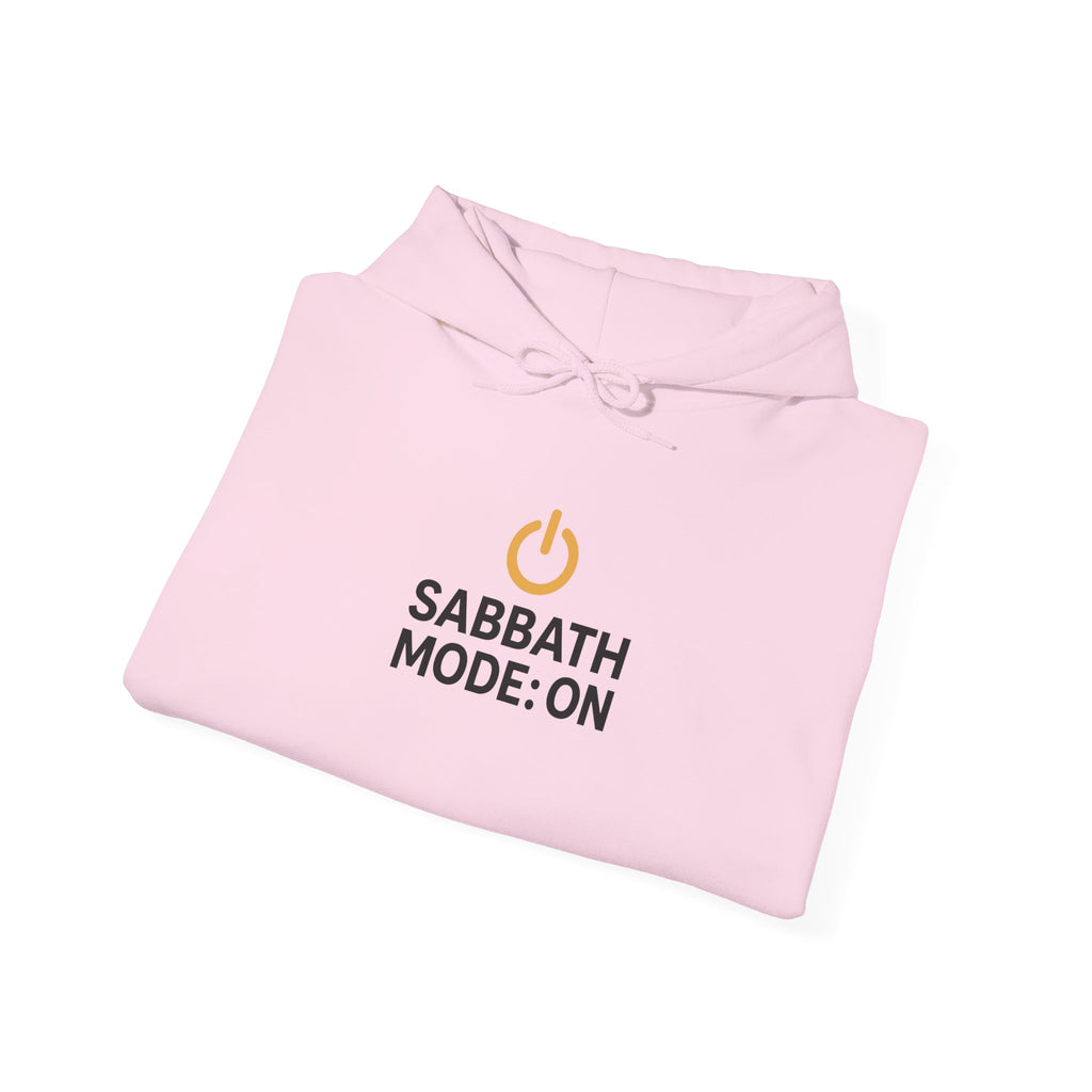 Sabbath Mode Unisex Hoodie - Relaxed Style for Shabbat, Faith-Based Gift, Cozy Wear, Religious Apparel, Comfortable Sweatshirt