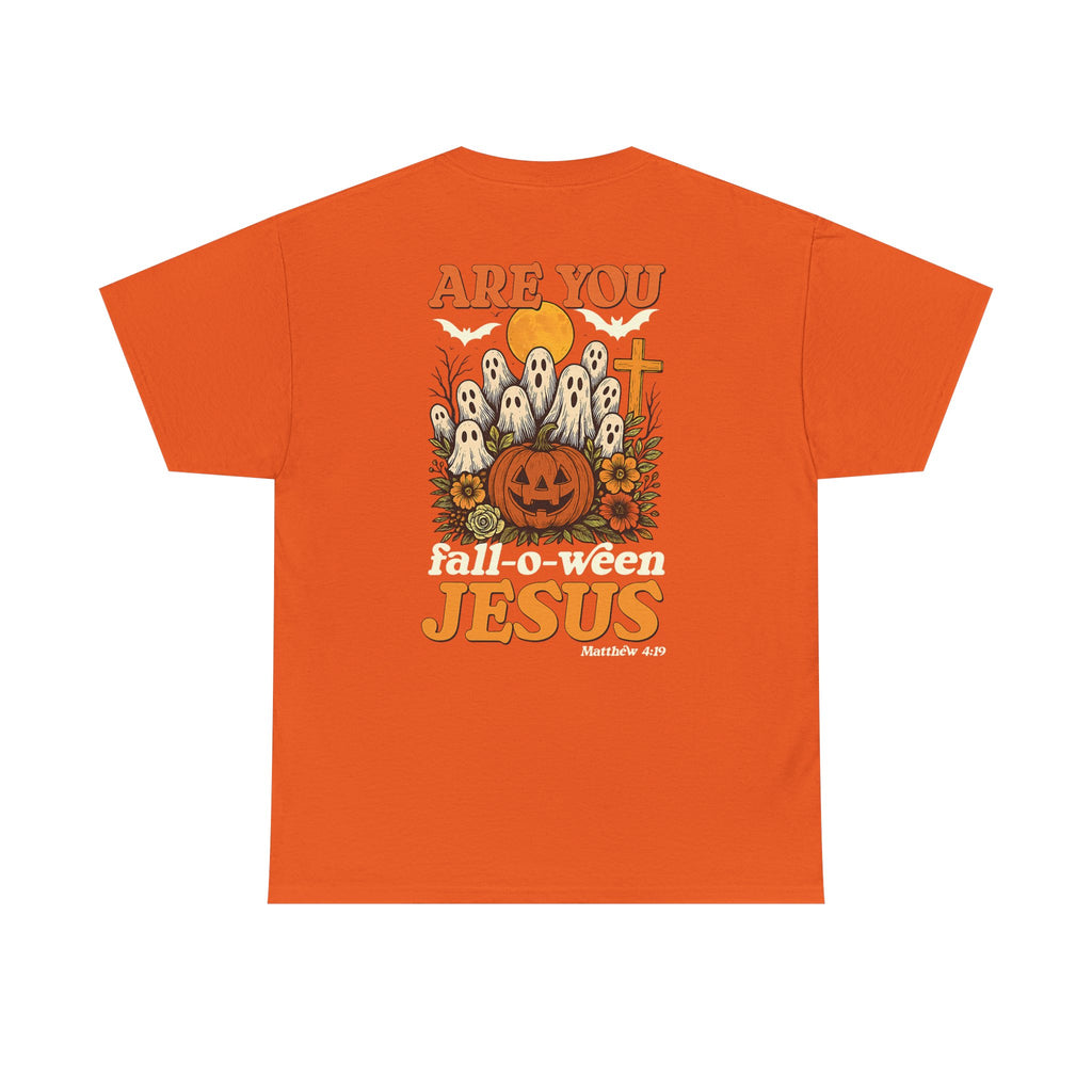 Halloween Faith Tee - Jesus is My Boo, Unisex T-Shirt for Halloween, Christian Halloween Shirt, Gift for Christian Friends, Spooky [...]