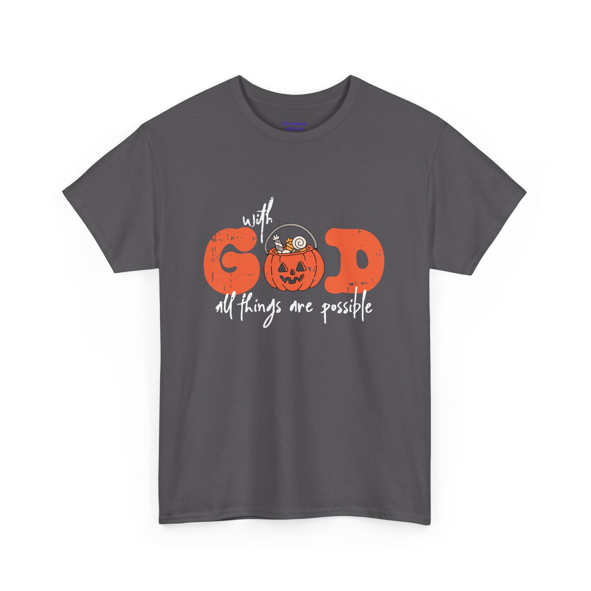 Faith-Inspired Unisex Tee - God All Things Are Possible Shirt