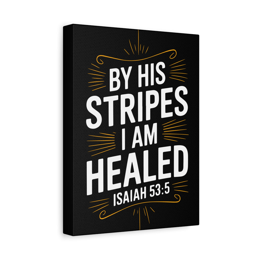 Inspirational Canvas Wall Art - Faith Decor, Christian Gift, Healing Quote, Home Decor, Modern Artwork
