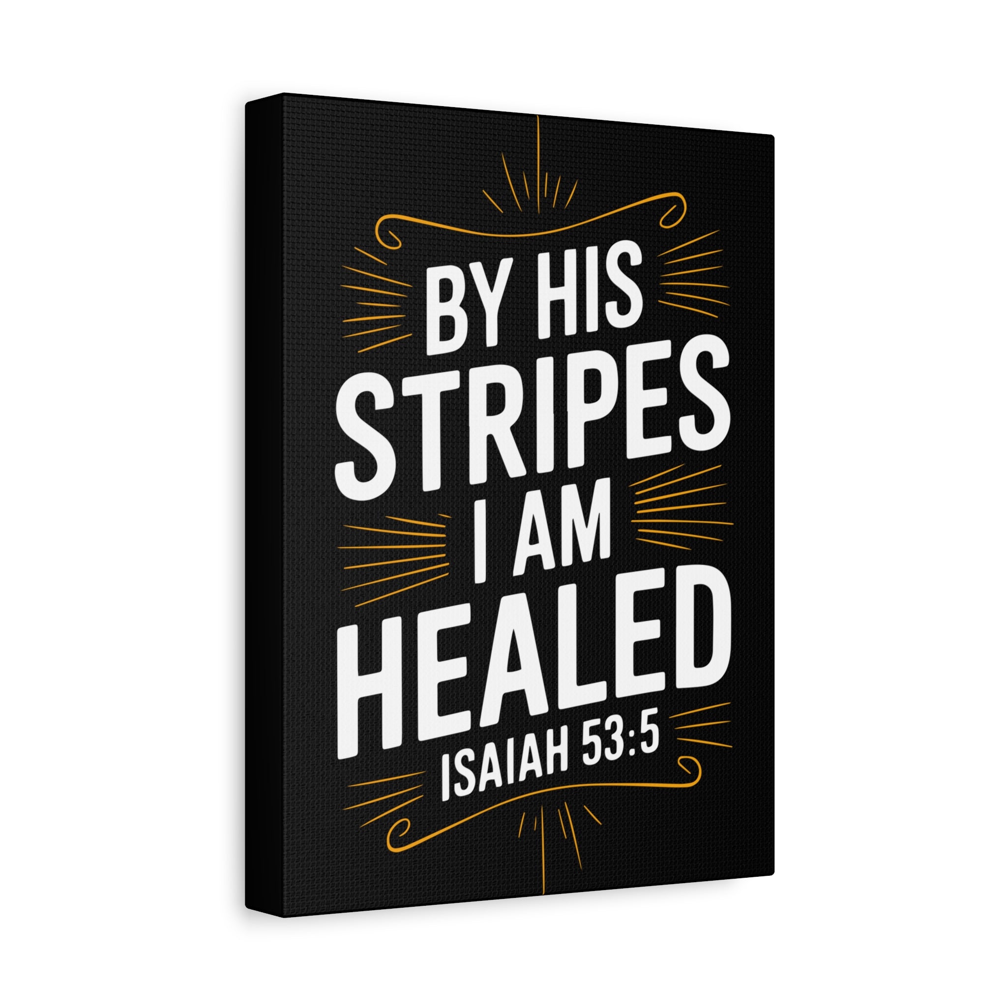 Inspirational Canvas Wall Art - Faith Decor, Christian Gift, Healing Quote, Home Decor, Modern Artwork