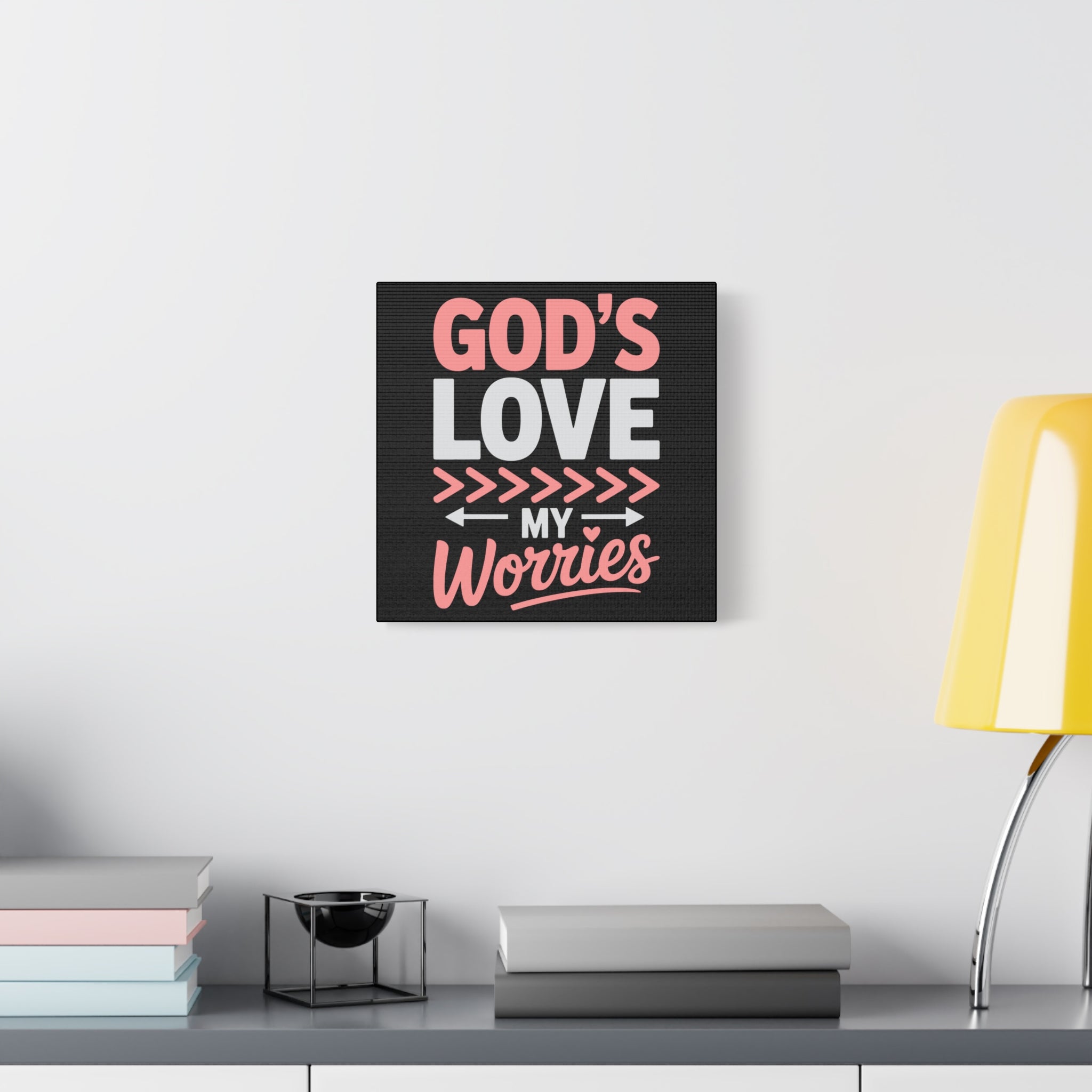 Inspirational Canvas Wall Art, Home Decor, Christian Gift, Motivational Wall Art, Stress Relief Decor, Housewarming Gift
