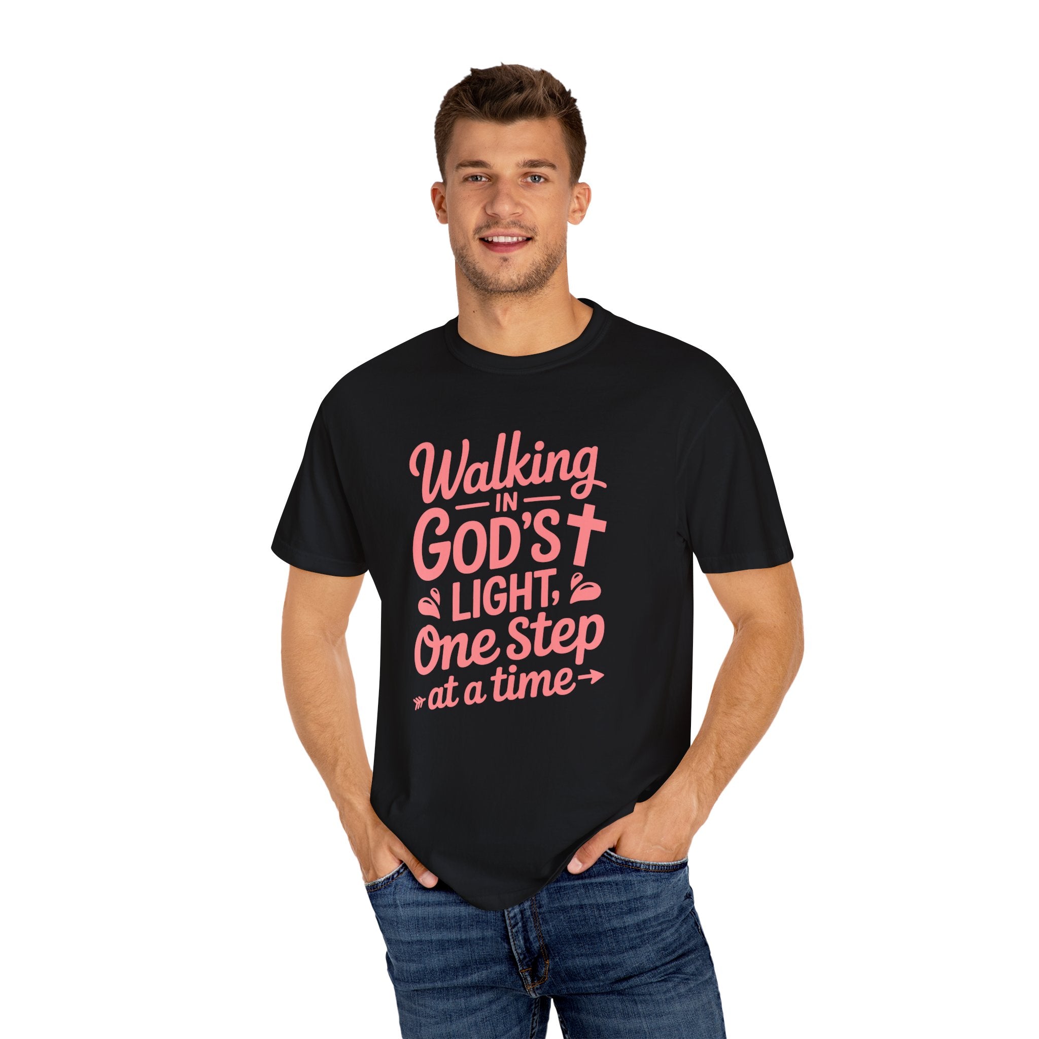 Faith-Inspired Unisex T-Shirt - Walking in God's Light