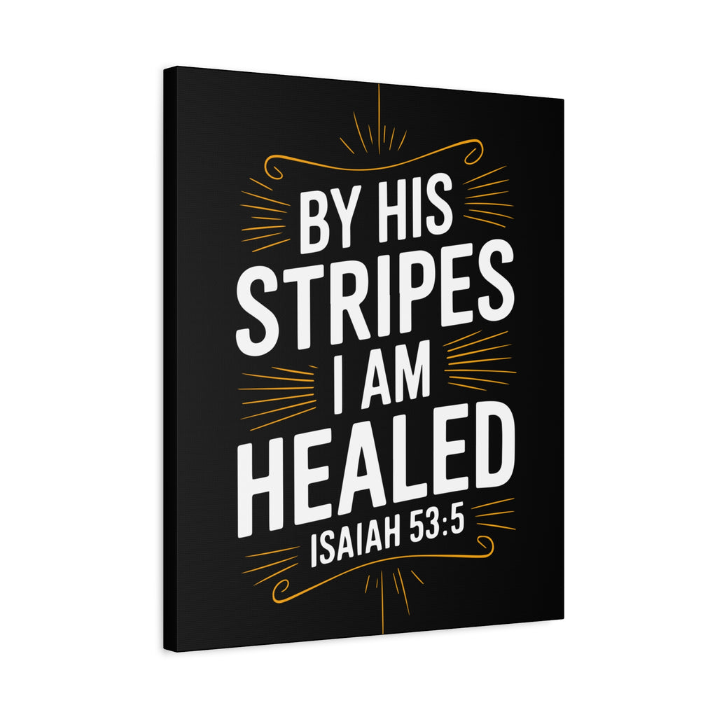 Inspirational Canvas Wall Art - Faith Decor, Christian Gift, Healing Quote, Home Decor, Modern Artwork