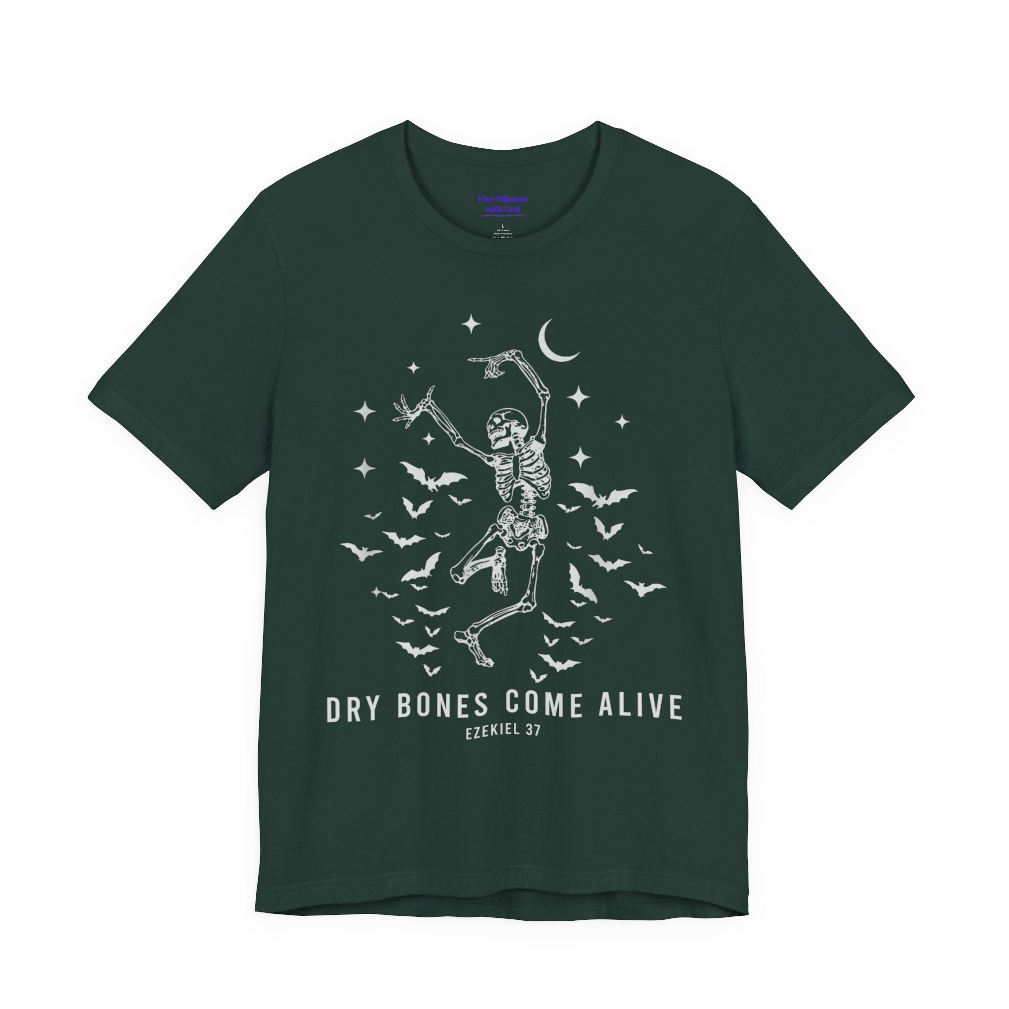 Halloween Skeleton T-Shirt, Dry Bones Come Alive Tee, Unisex Halloween Shirt, Spooky Graphic Tee, Perfect for Halloween Celebrations, [...]