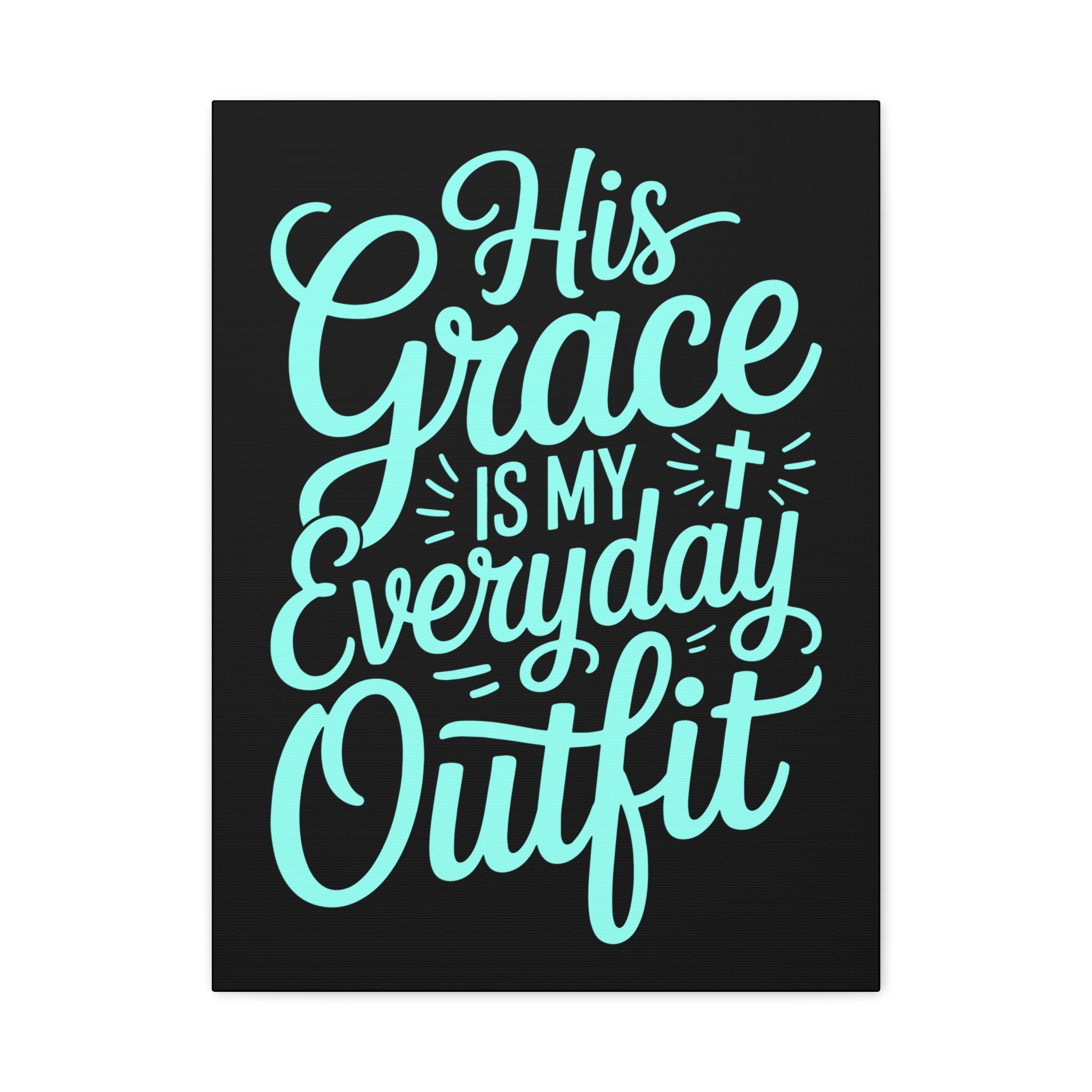 Inspirational Wall Art Canvas, Faith Decor, Religious Home Decor, Meaningful Gift, Everyday Motivation