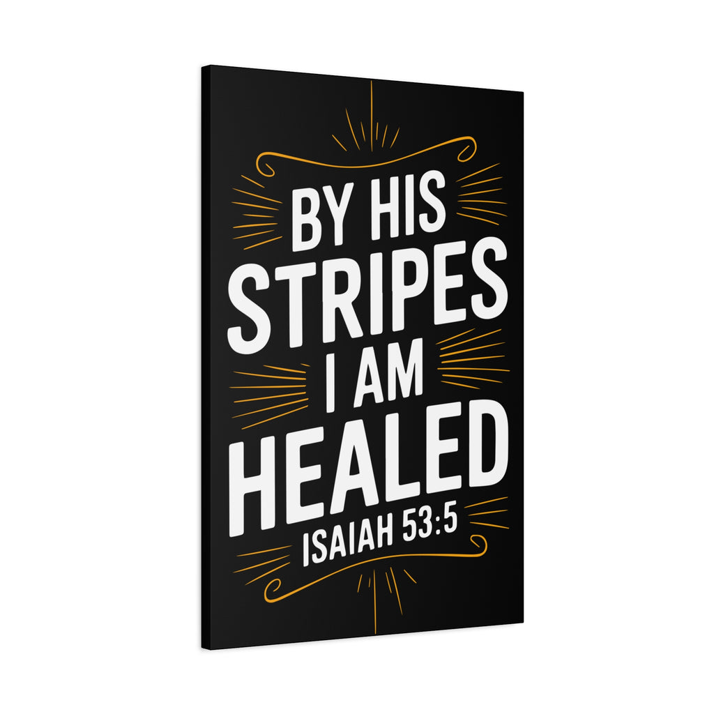 Inspirational Canvas Wall Art - Faith Decor, Christian Gift, Healing Quote, Home Decor, Modern Artwork