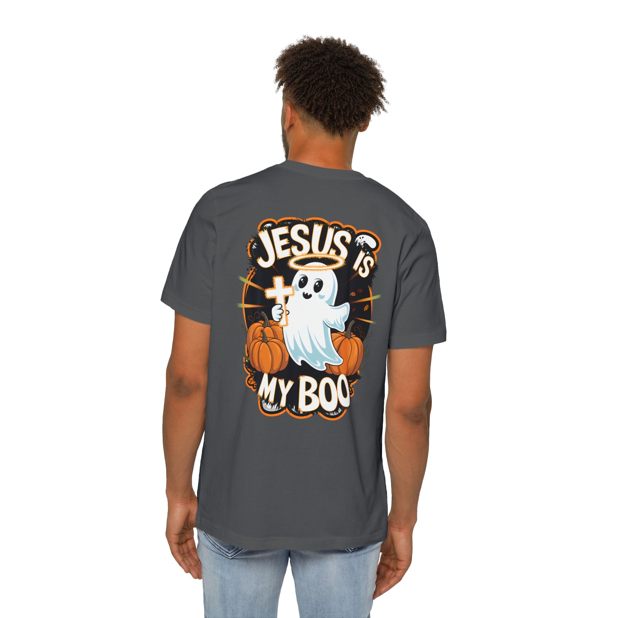 Halloween Christian Ghost T-Shirt, Boo-lieve in Jesus Shirt, Cute Halloween Apparel, Faith-Based Tee, Fall Celebration Top, Spooky [...]