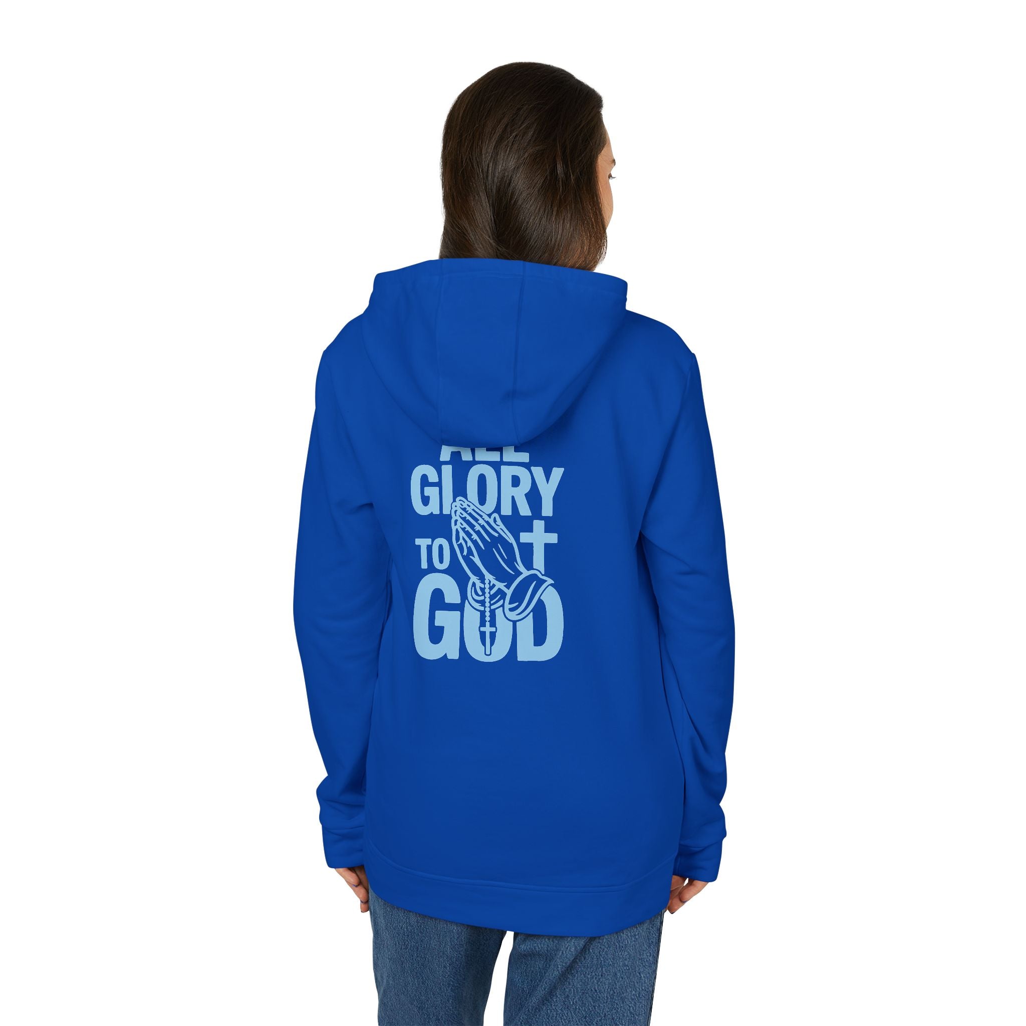 Praying Hands 'Glory to God' Hoodie