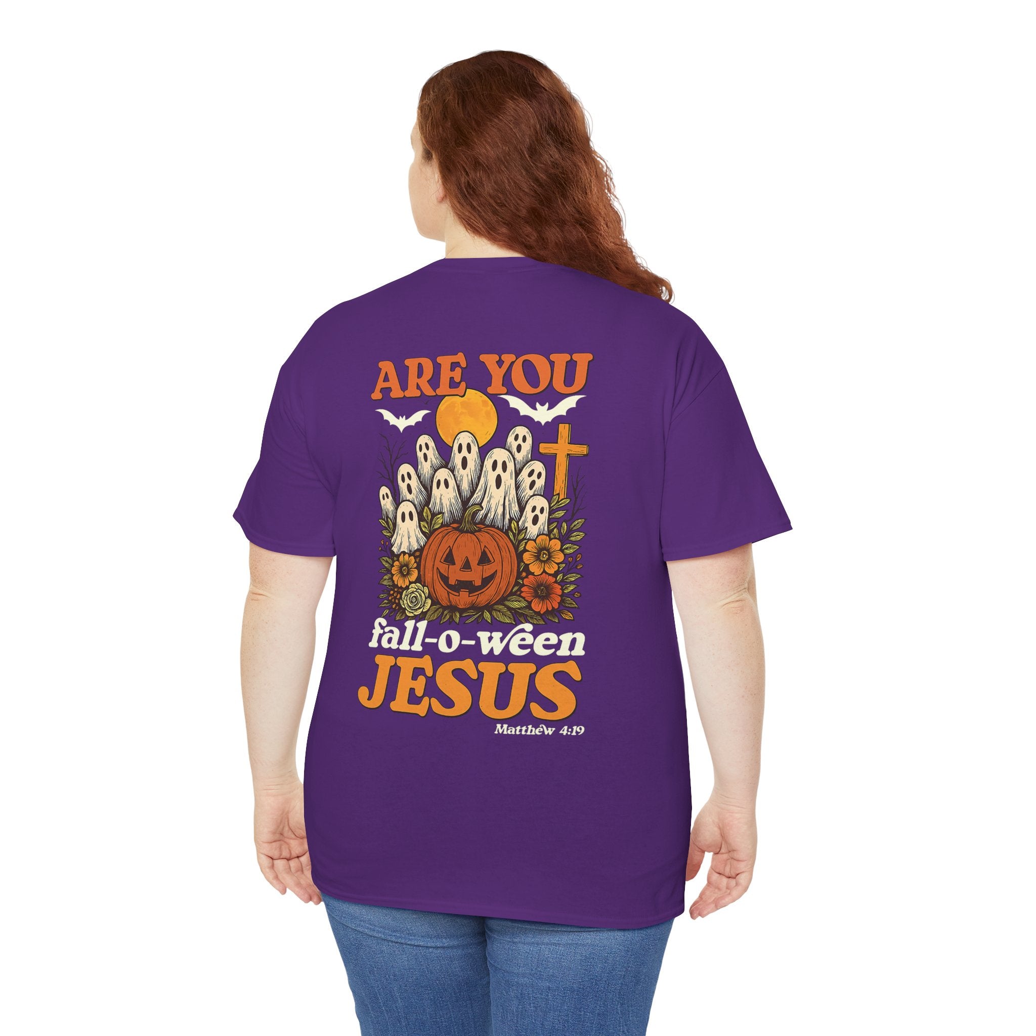 Halloween Faith Tee - Jesus is My Boo, Unisex T-Shirt for Halloween, Christian Halloween Shirt, Gift for Christian Friends, Spooky [...]