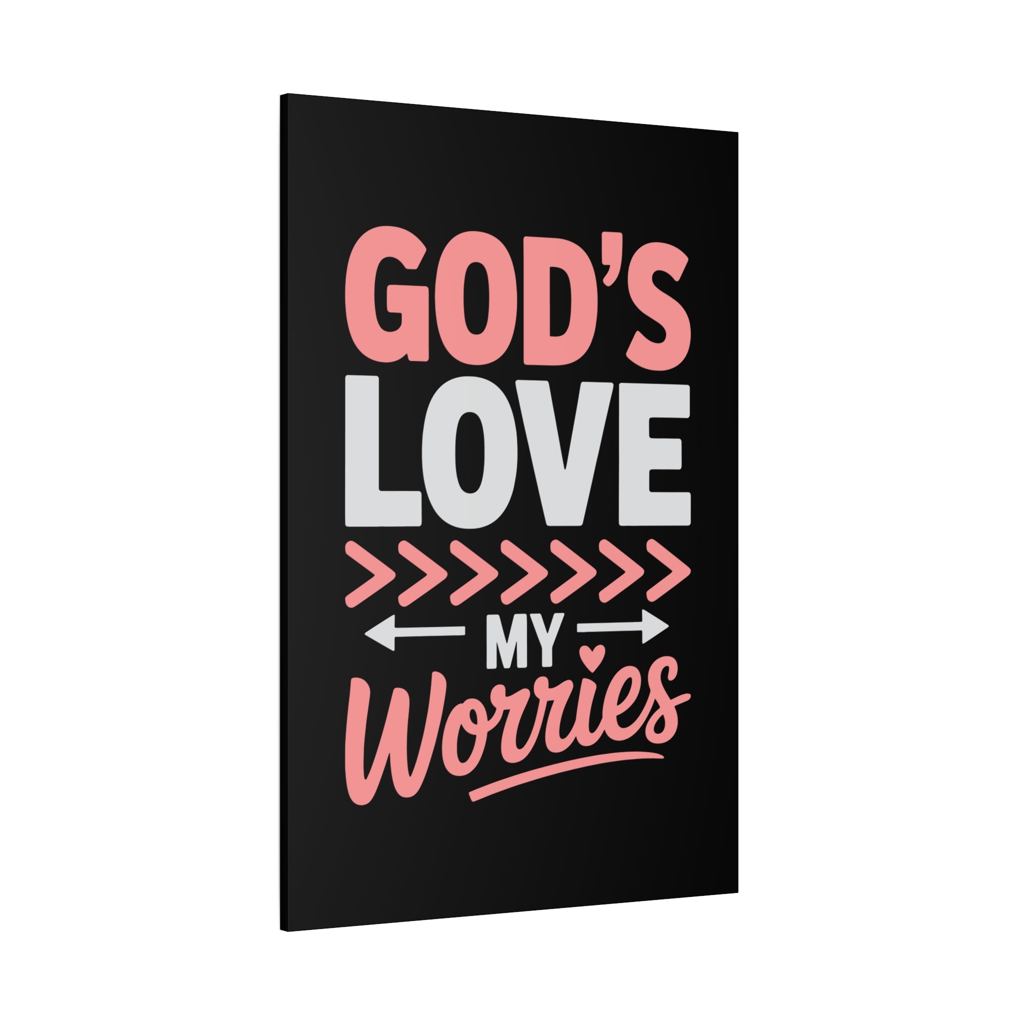 Inspirational Canvas Wall Art, Home Decor, Christian Gift, Motivational Wall Art, Stress Relief Decor, Housewarming Gift