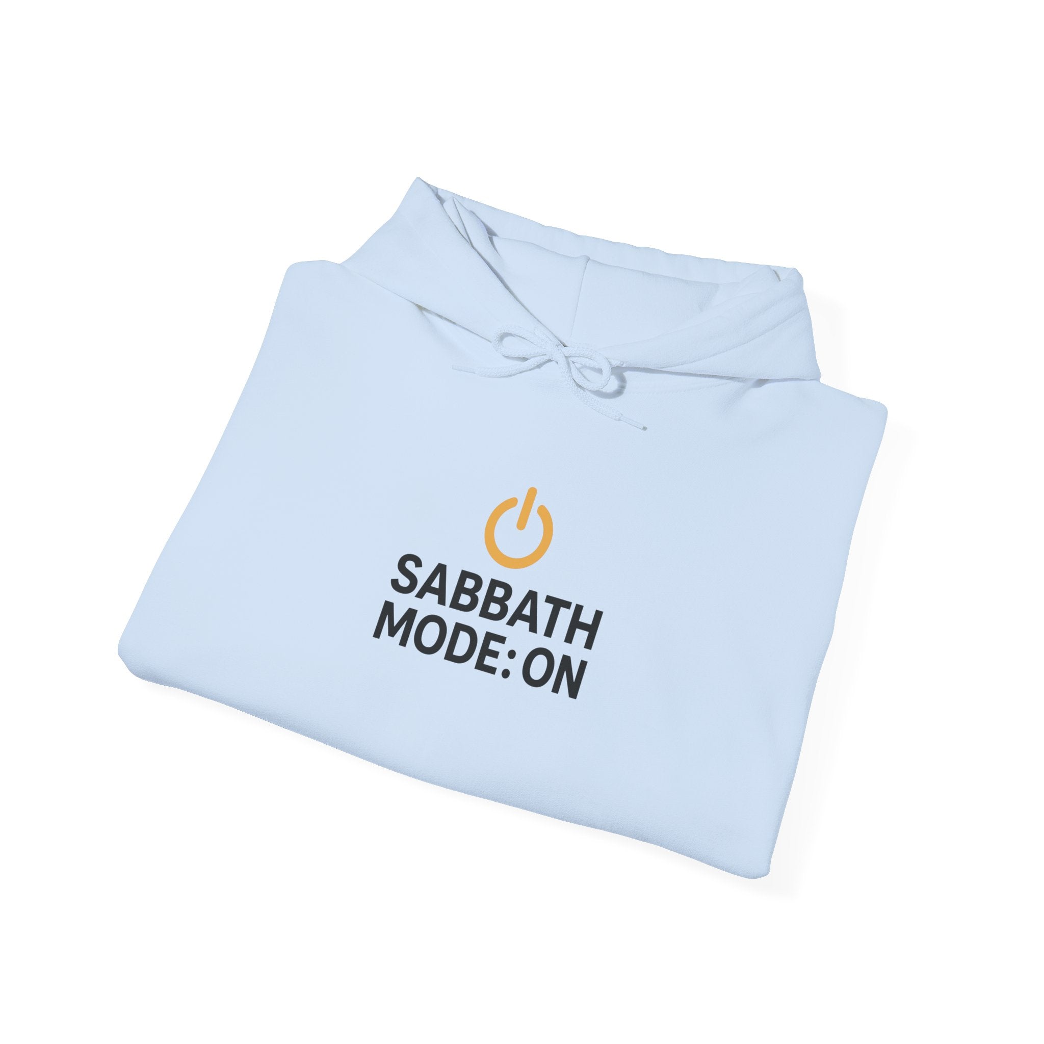 Sabbath Mode Unisex Hoodie - Relaxed Style for Shabbat, Faith-Based Gift, Cozy Wear, Religious Apparel, Comfortable Sweatshirt