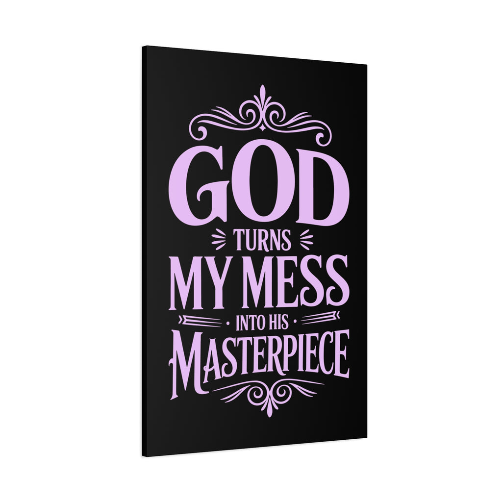Inspirational Canvas Wall Art, Home Decor, Christian Gift, Motivational Wall Art, Faith-Based Decoration, Room Aesthetic, Gift for Her