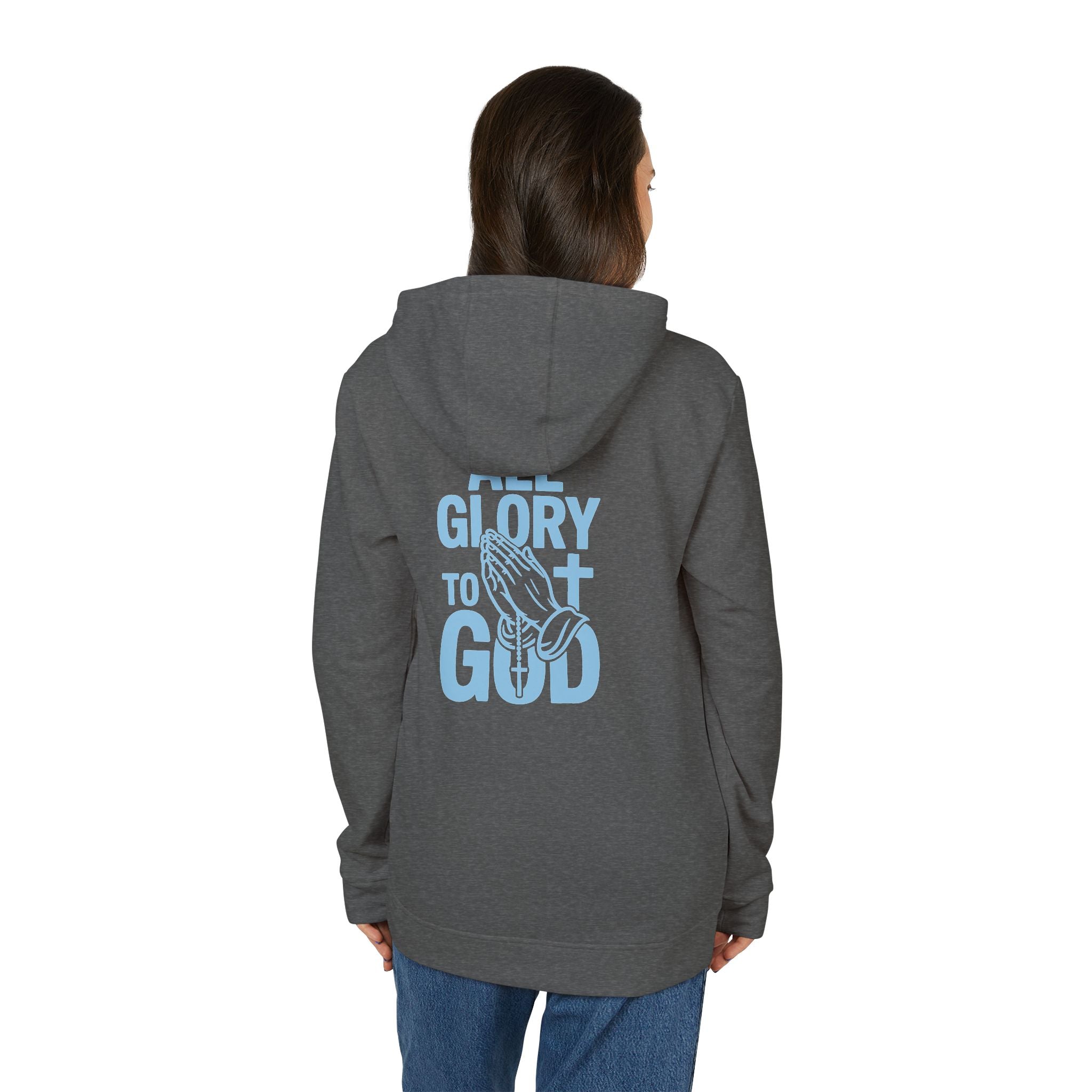 Praying Hands 'Glory to God' Hoodie