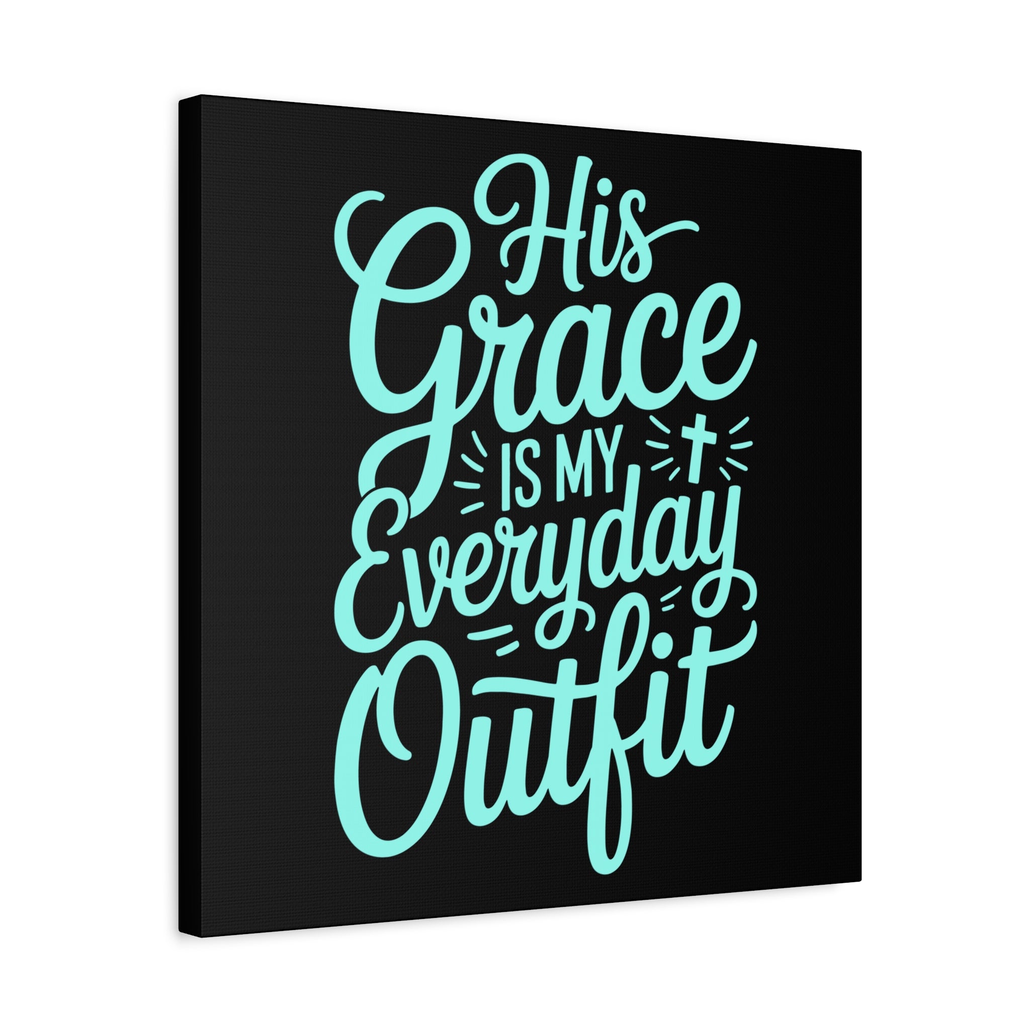Inspirational Wall Art Canvas, Faith Decor, Religious Home Decor, Meaningful Gift, Everyday Motivation