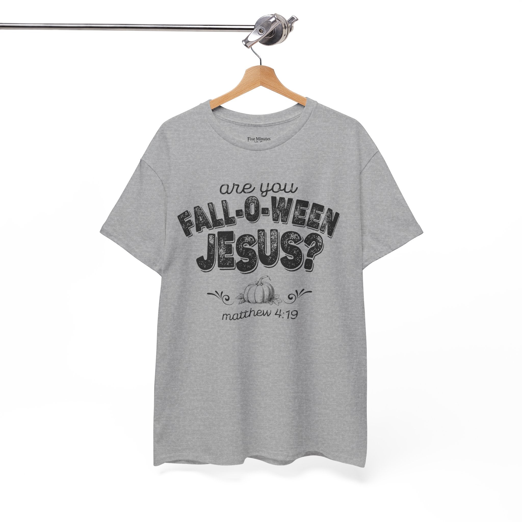Fall-Themed Tee, Are You Fall-O-Ween Jesus, Unisex Cotton Shirt, Funny Fall Apparel, Halloween T-Shirt, Thanksgiving Gift Ideas
