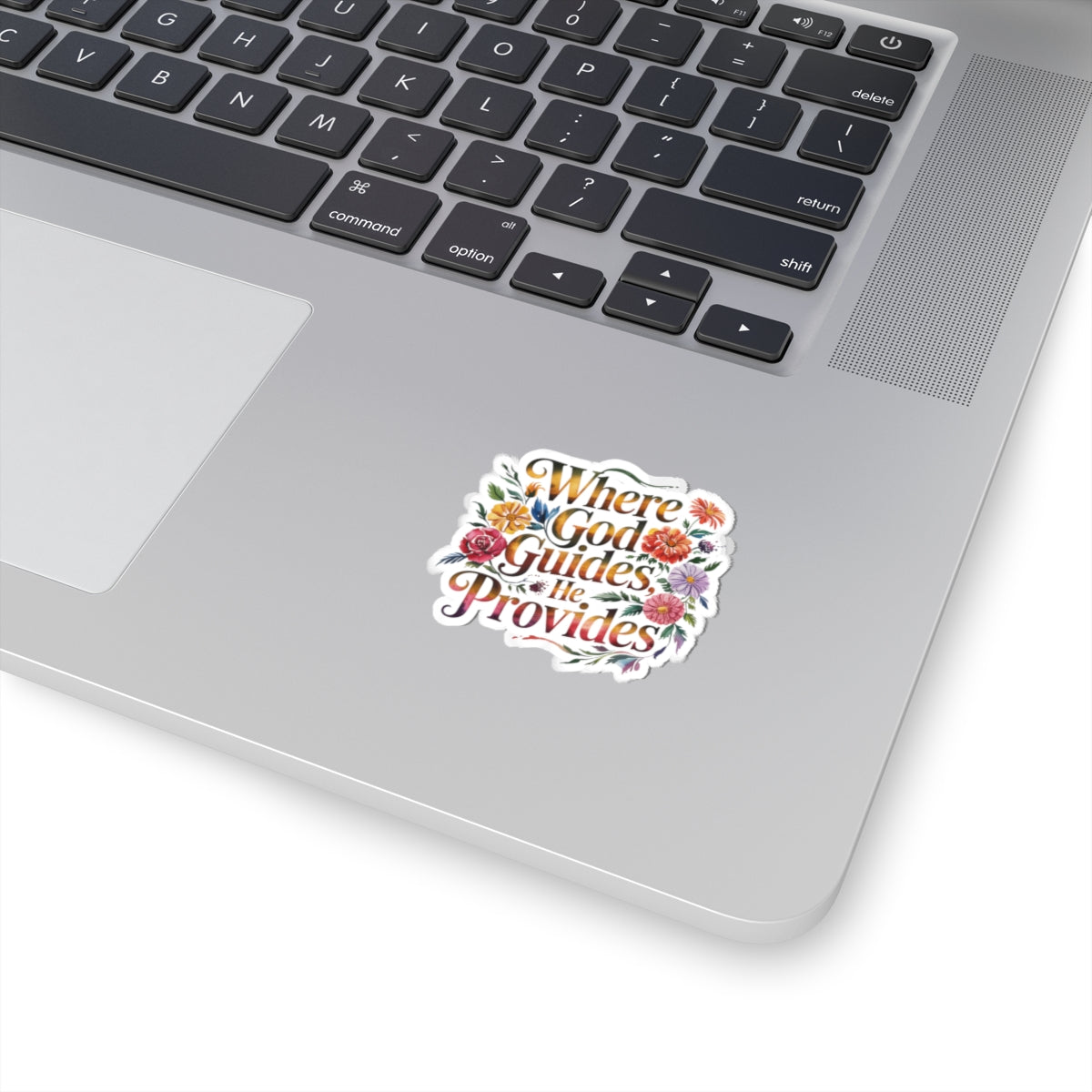 Floral Inspirational Stickers, Laptop Decals, Pastel Aesthetic Decor, Gift for Encouragement, Christian Faith Stickers