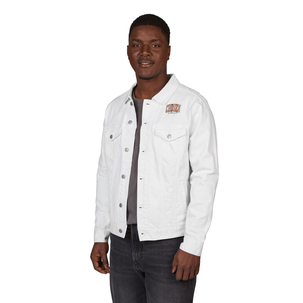 Stylish Unisex Embroidered Denim Jacket, Casual Jacket, Streetwear, Gift for Him/Her, Fall Fashion, Layering Piece