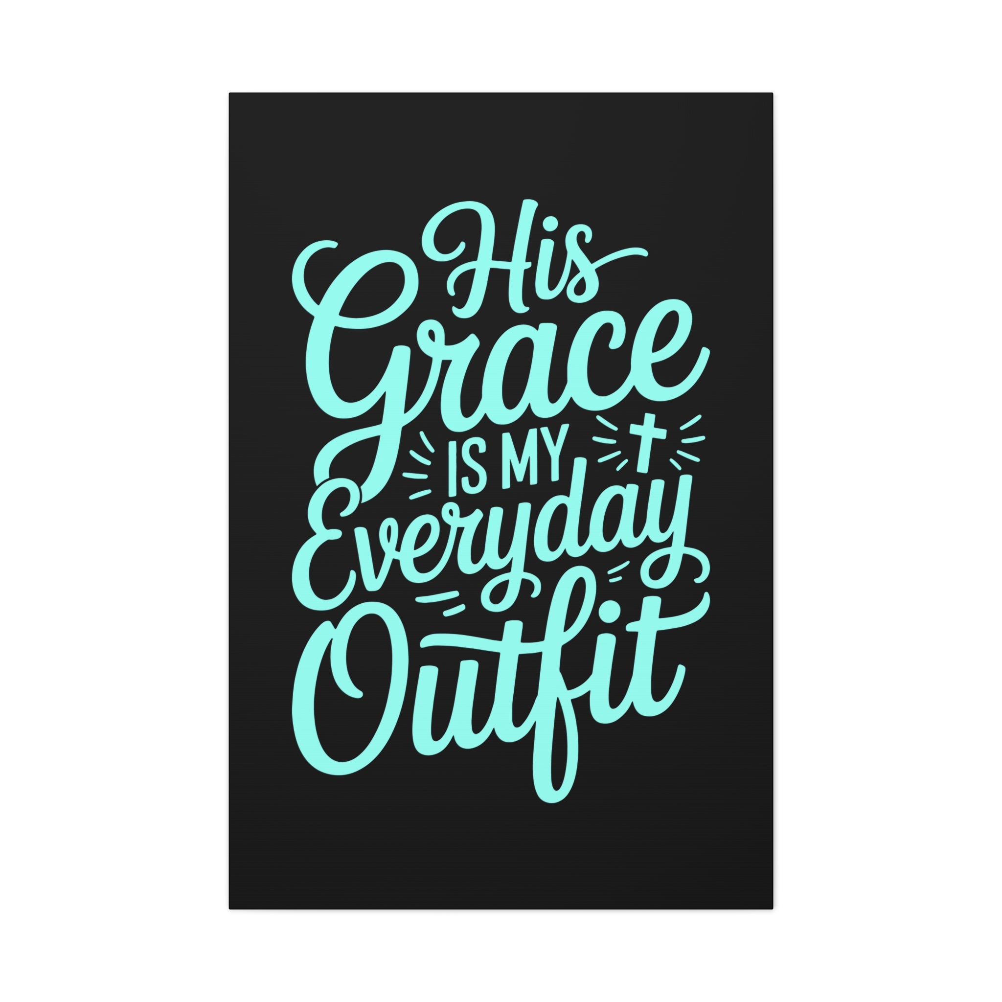 Inspirational Wall Art Canvas, Faith Decor, Religious Home Decor, Meaningful Gift, Everyday Motivation