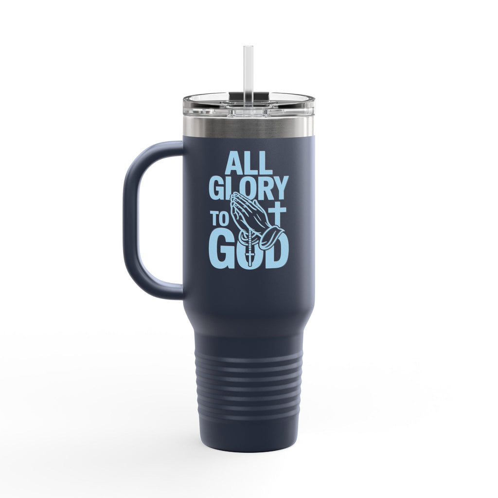 Insulated Travel Mug with Inspirational Quote, Perfect for Coffee Lovers, Bible Verses, Gift for Him/Her, Reusable Drinkware