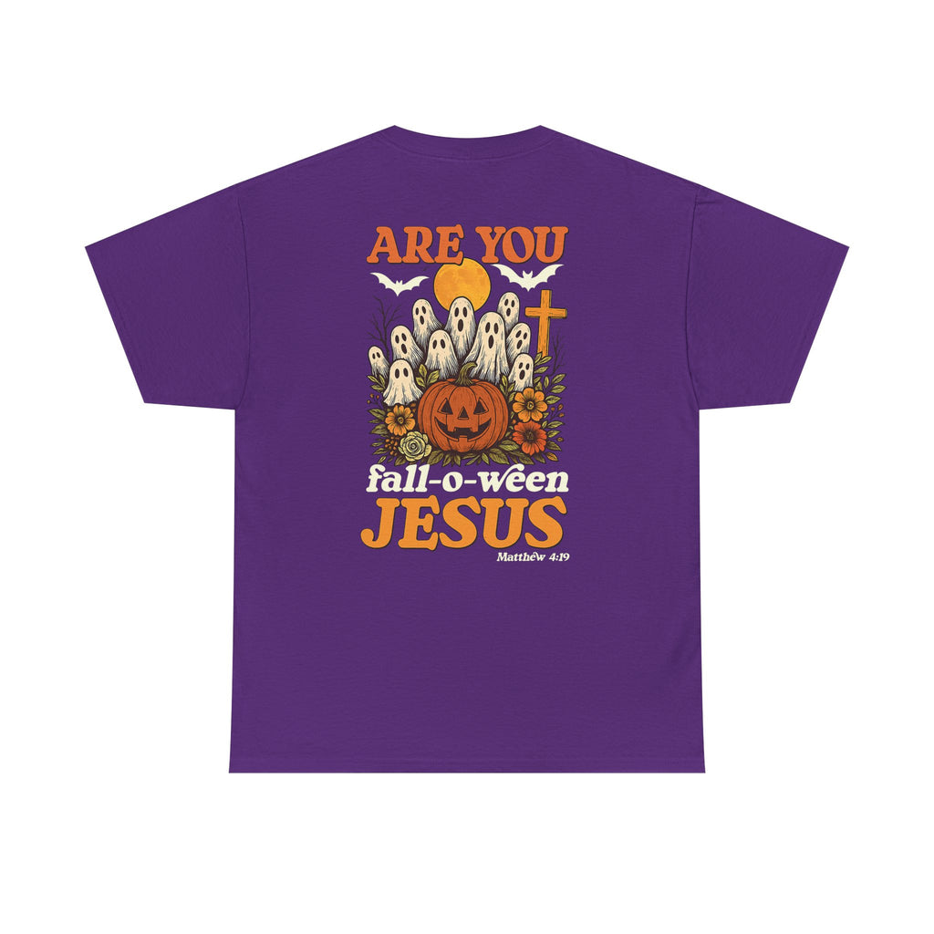 Halloween Faith Tee - Jesus is My Boo, Unisex T-Shirt for Halloween, Christian Halloween Shirt, Gift for Christian Friends, Spooky [...]