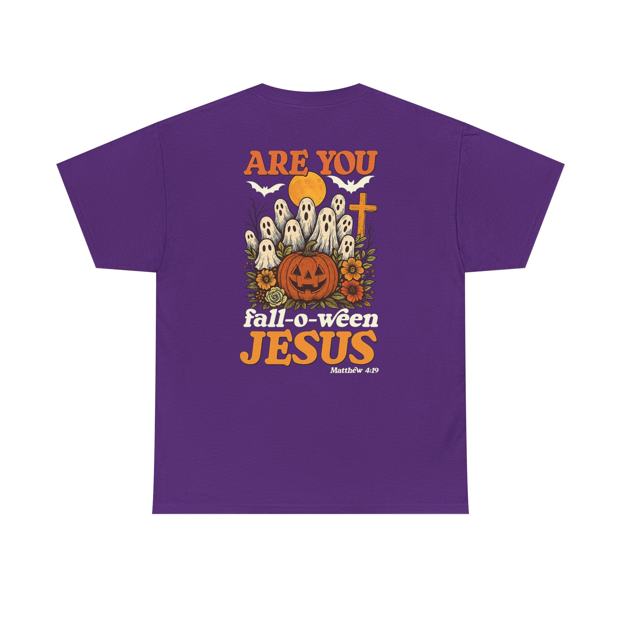 Halloween Faith Tee - Jesus is My Boo, Unisex T-Shirt for Halloween, Christian Halloween Shirt, Gift for Christian Friends, Spooky [...]