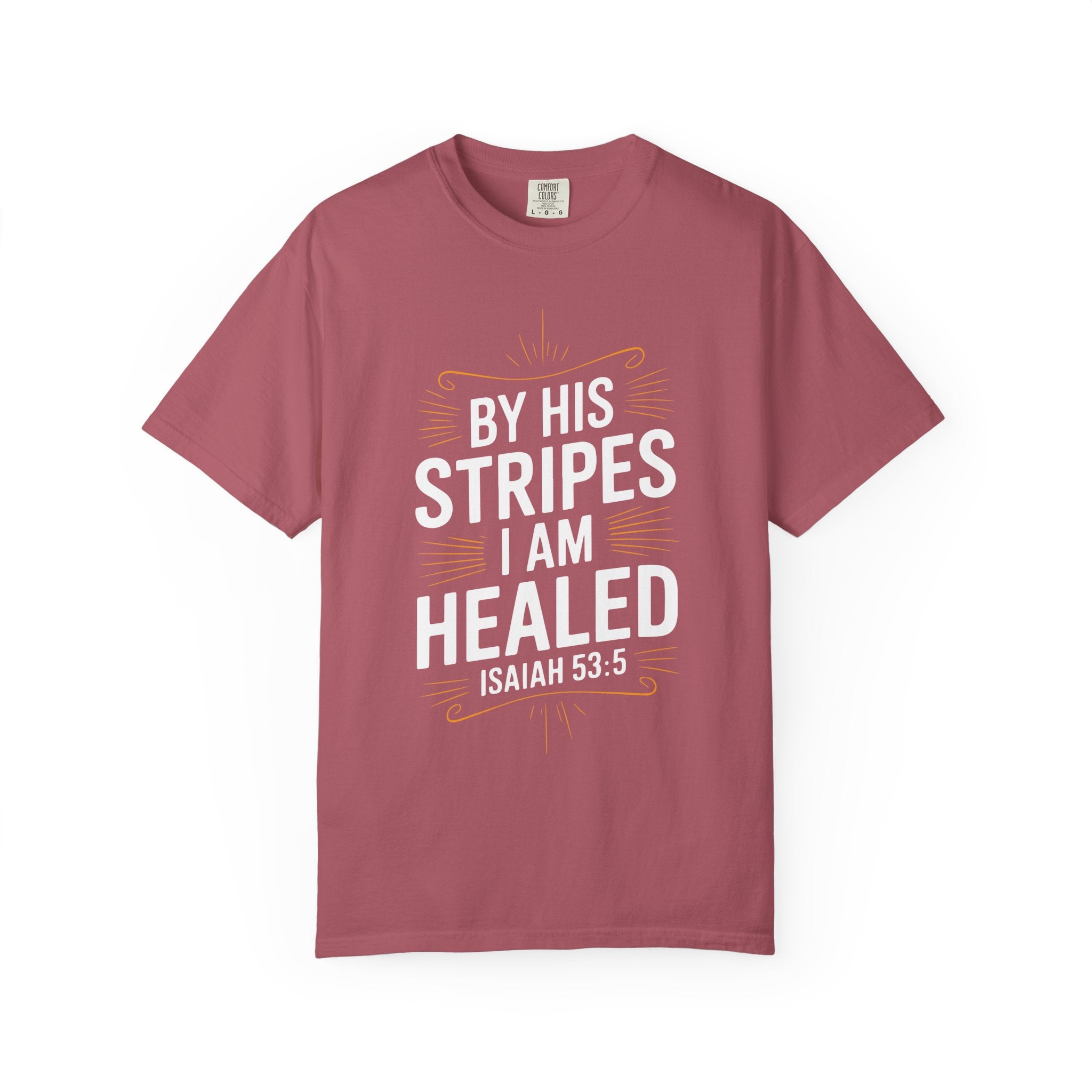 Faith-Inspired T-Shirt, Casual Wear, Christian Gift, Healing Message Shirt, Everyday Comfort Tee
