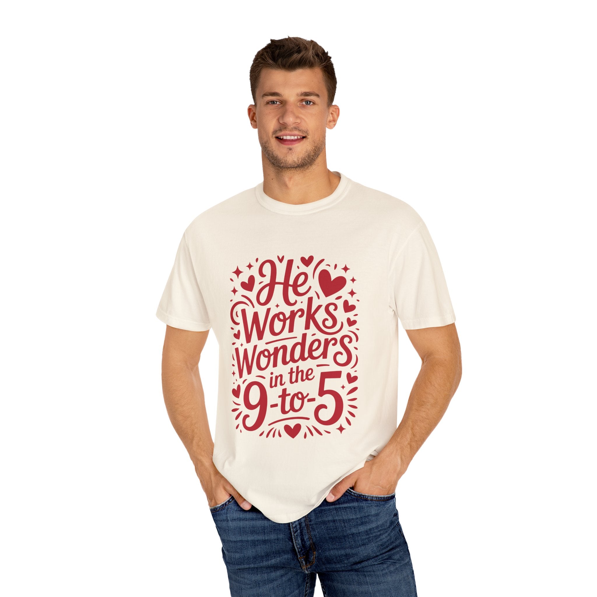 He Works Wonders Motivational Tee