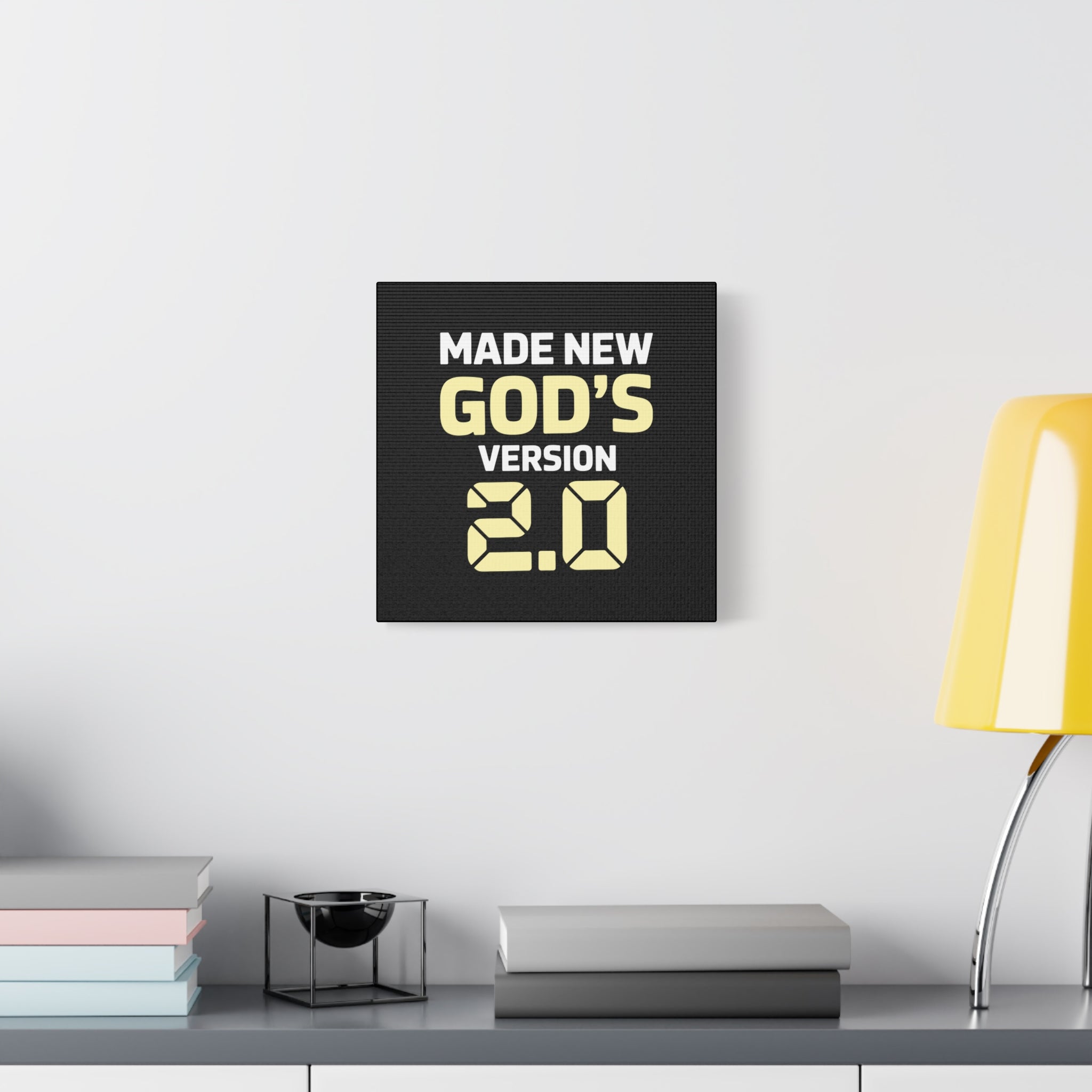 Inspirational Wall Art Canvas, Faith Decor, Home Decoration, Uplifting Gift, Christian Home, Motivational Room