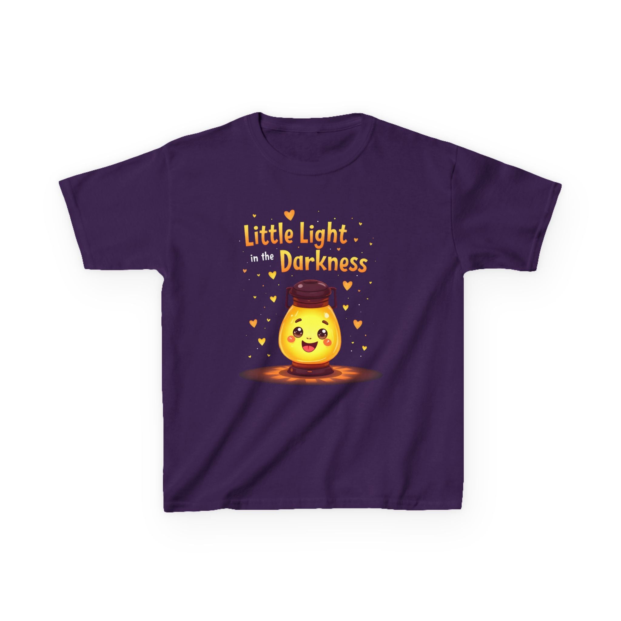 Light in the Darkness Tee - Uplifting Short Sleeve T-Shirt, Fun Gift for Kids, Brighten Their Day, Perfect for Birthdays, Encouragement, kids