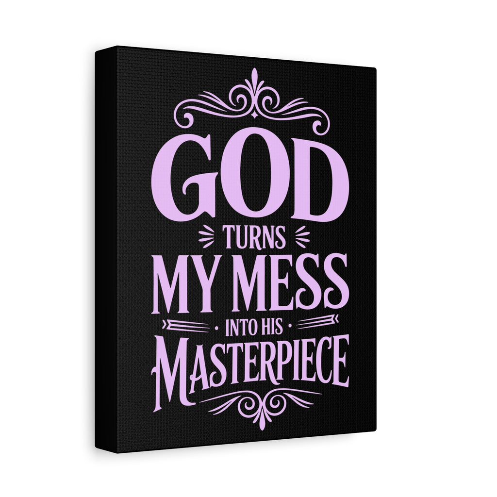 Inspirational Canvas Wall Art, Home Decor, Christian Gift, Motivational Wall Art, Faith-Based Decoration, Room Aesthetic, Gift for Her