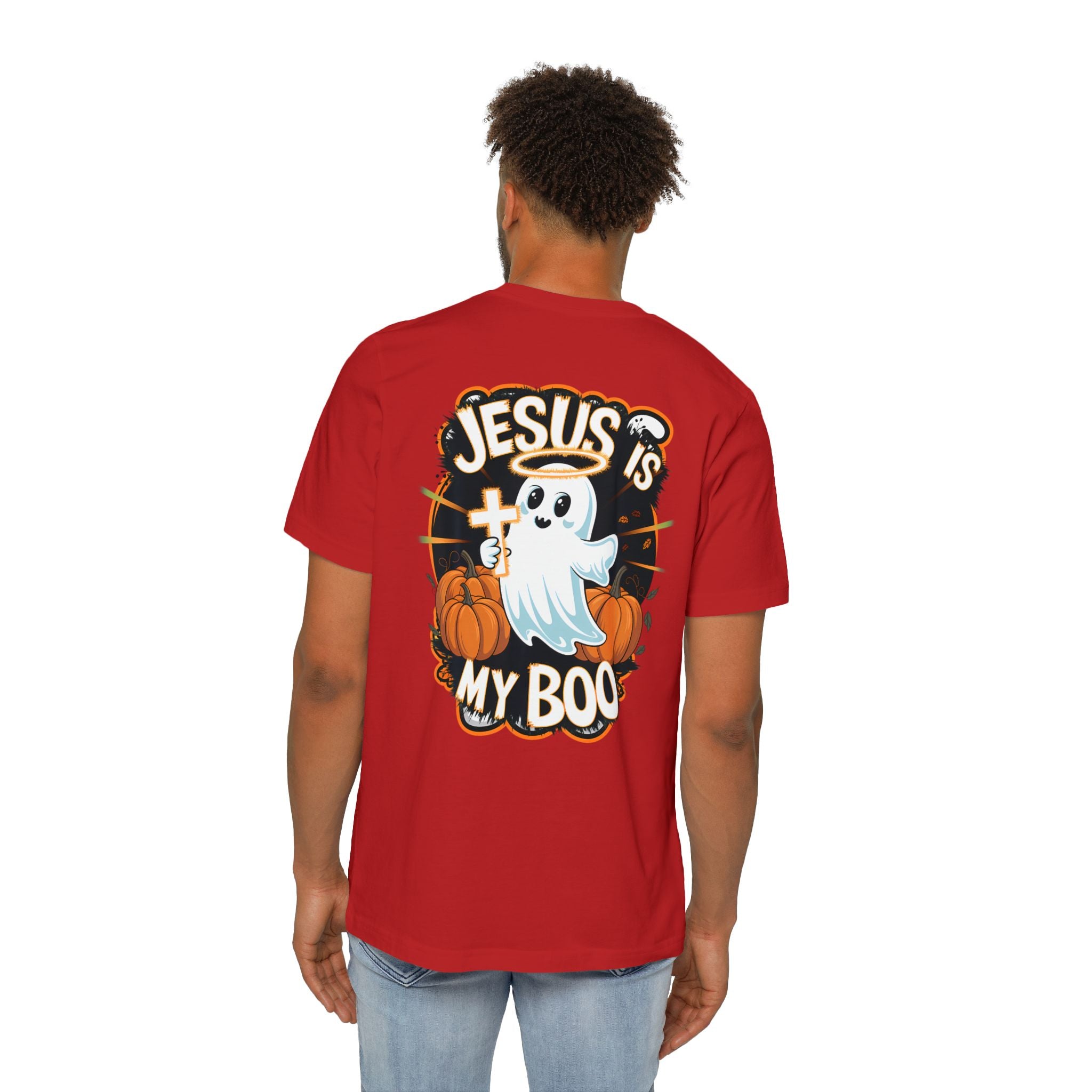 Halloween Christian Ghost T-Shirt, Boo-lieve in Jesus Shirt, Cute Halloween Apparel, Faith-Based Tee, Fall Celebration Top, Spooky [...]