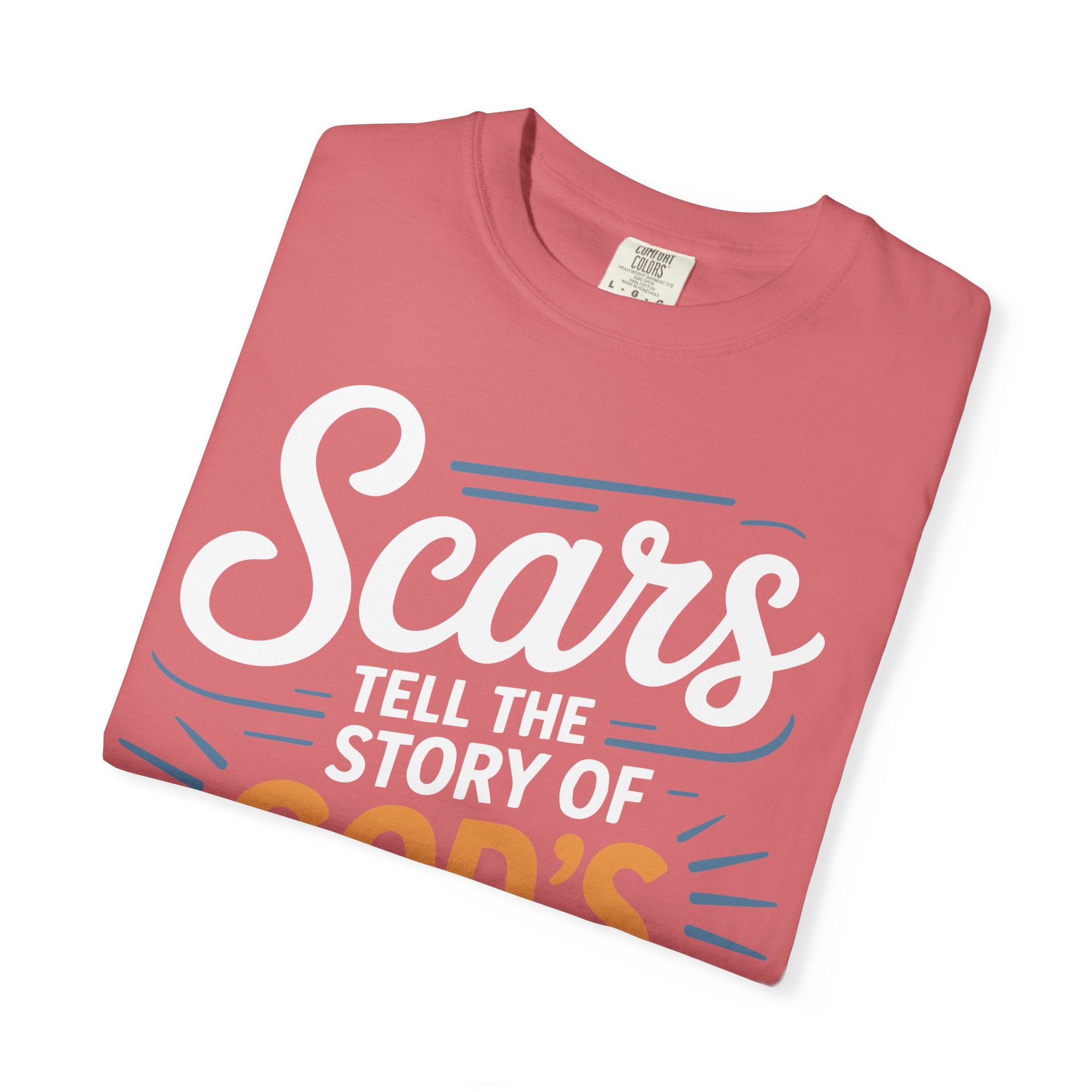 Healing Message Unisex T-Shirt - Scars Tell the Story of God's Healing