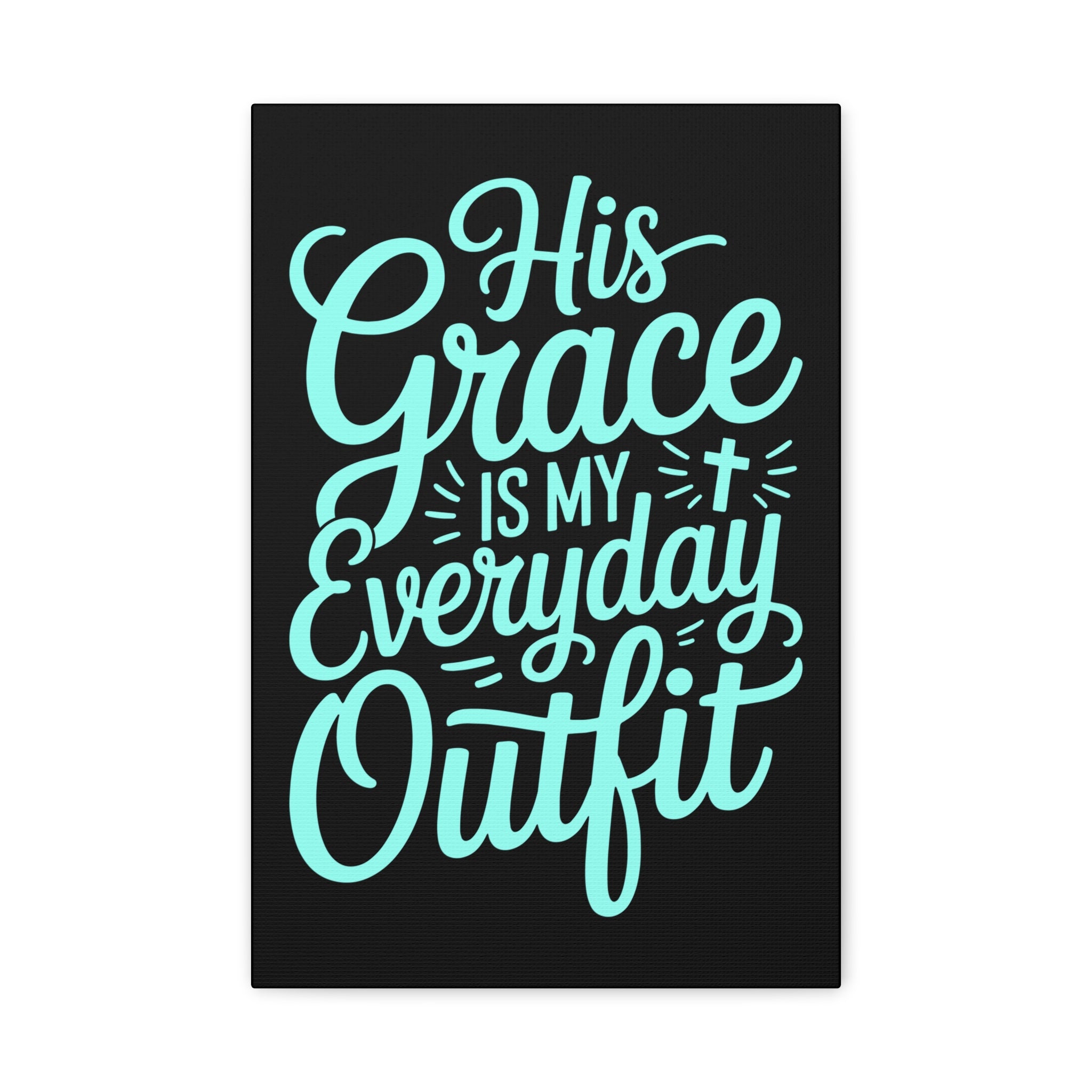 Inspirational Wall Art Canvas, Faith Decor, Religious Home Decor, Meaningful Gift, Everyday Motivation