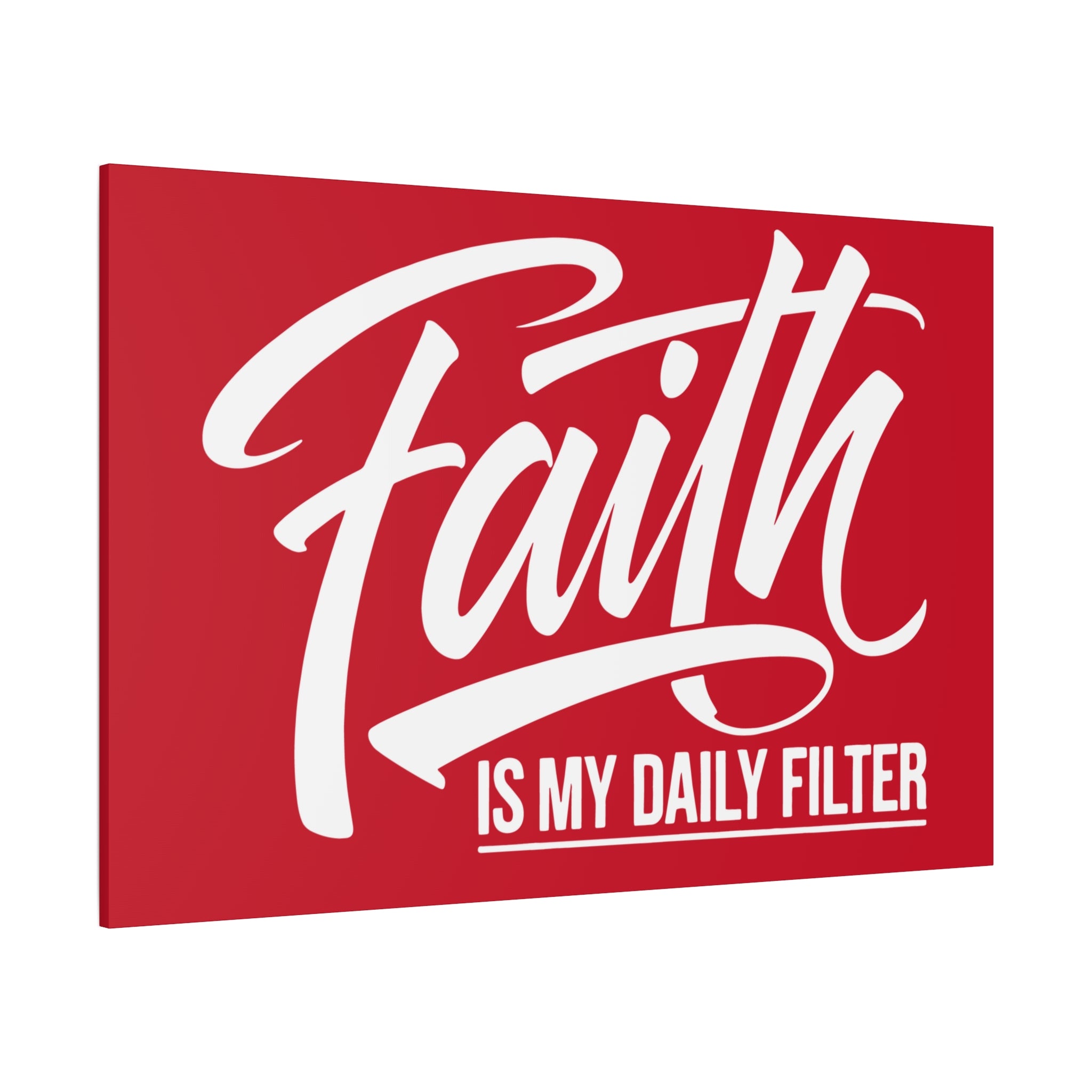 Copy of Inspirational Canvas Wall Art, Faith Quote Decor, Motivational Home Decor, Gray Wall Hanging, Gift for Faith Lovers