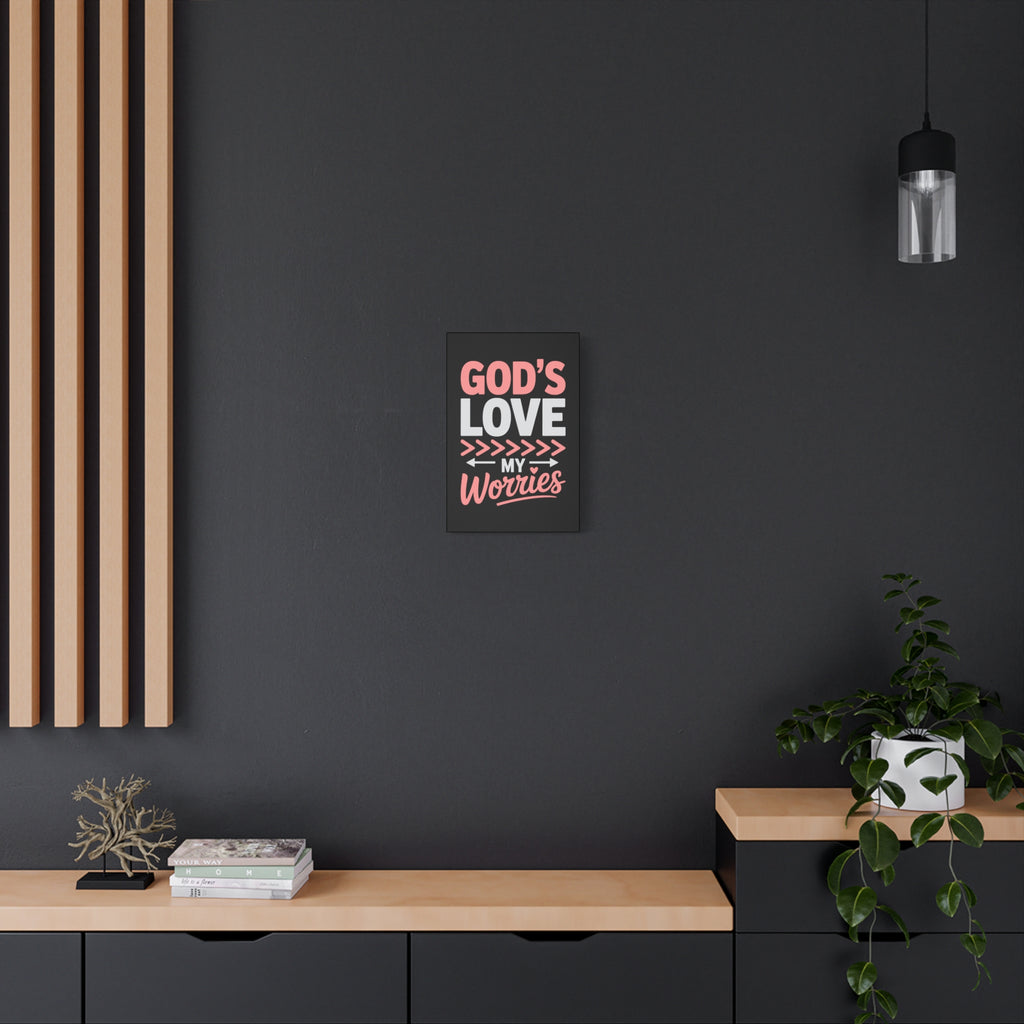 Inspirational Canvas Wall Art, Home Decor, Christian Gift, Motivational Wall Art, Stress Relief Decor, Housewarming Gift