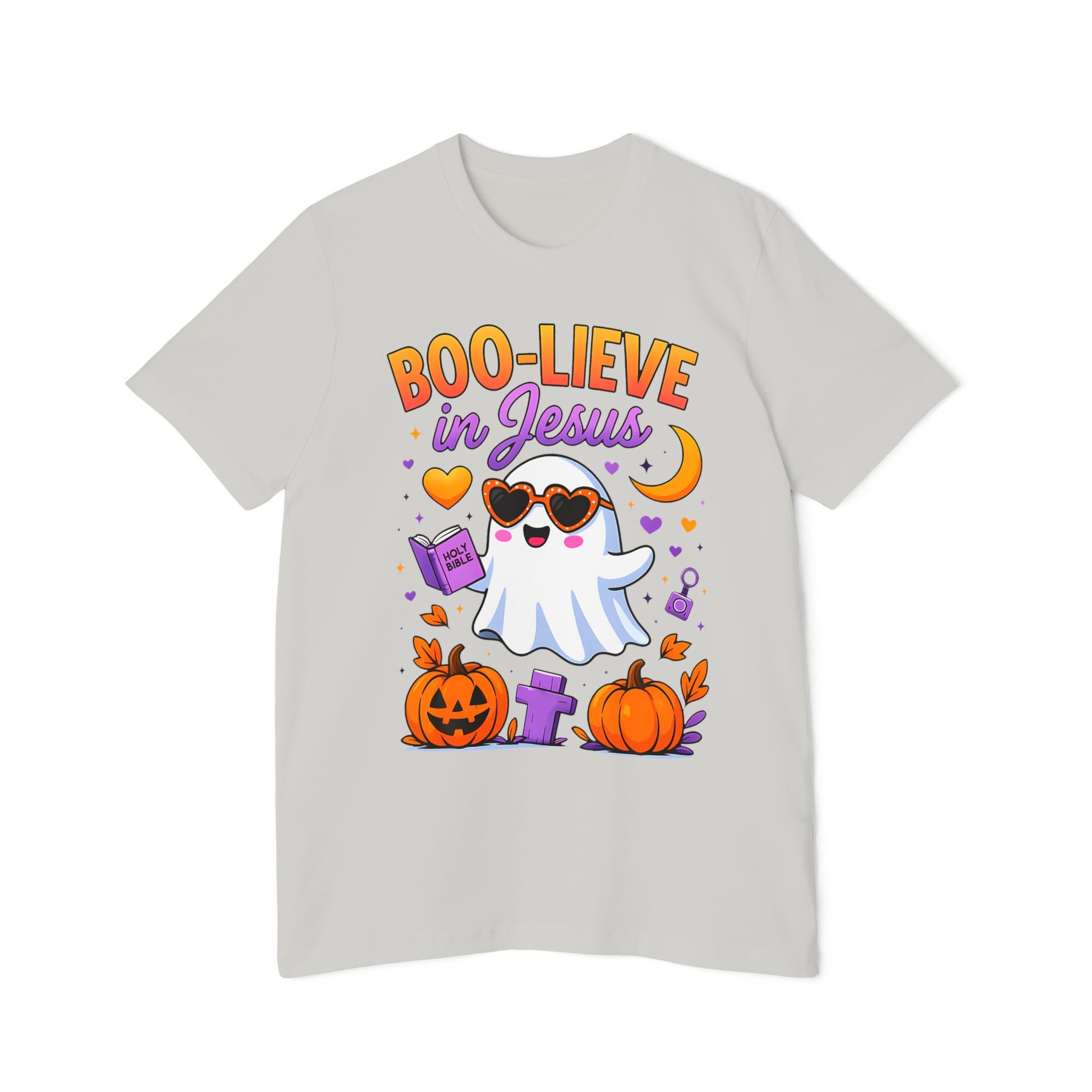Halloween Christian Ghost T-Shirt, Boo-lieve in Jesus Shirt, Cute Halloween Apparel, Faith-Based Tee, Fall Celebration Top, Spooky [...]