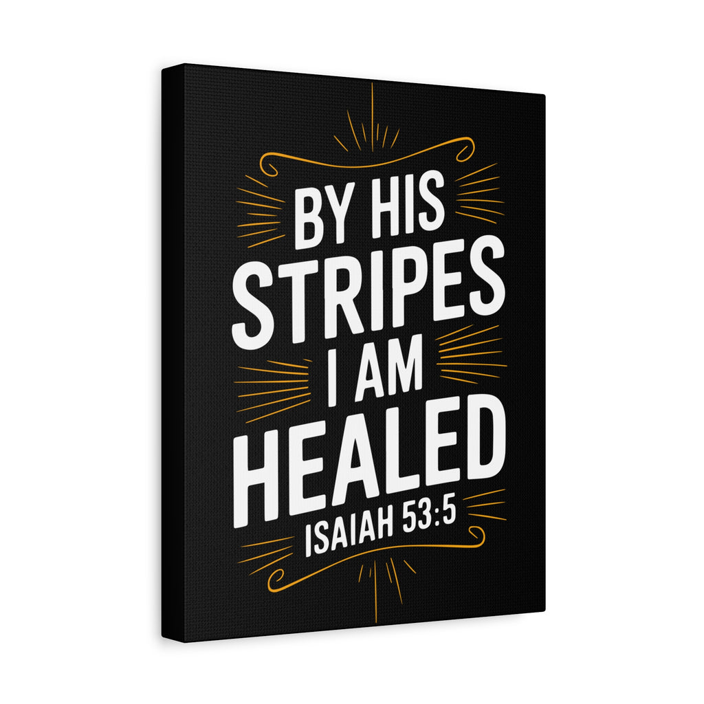 Inspirational Canvas Wall Art - Faith Decor, Christian Gift, Healing Quote, Home Decor, Modern Artwork