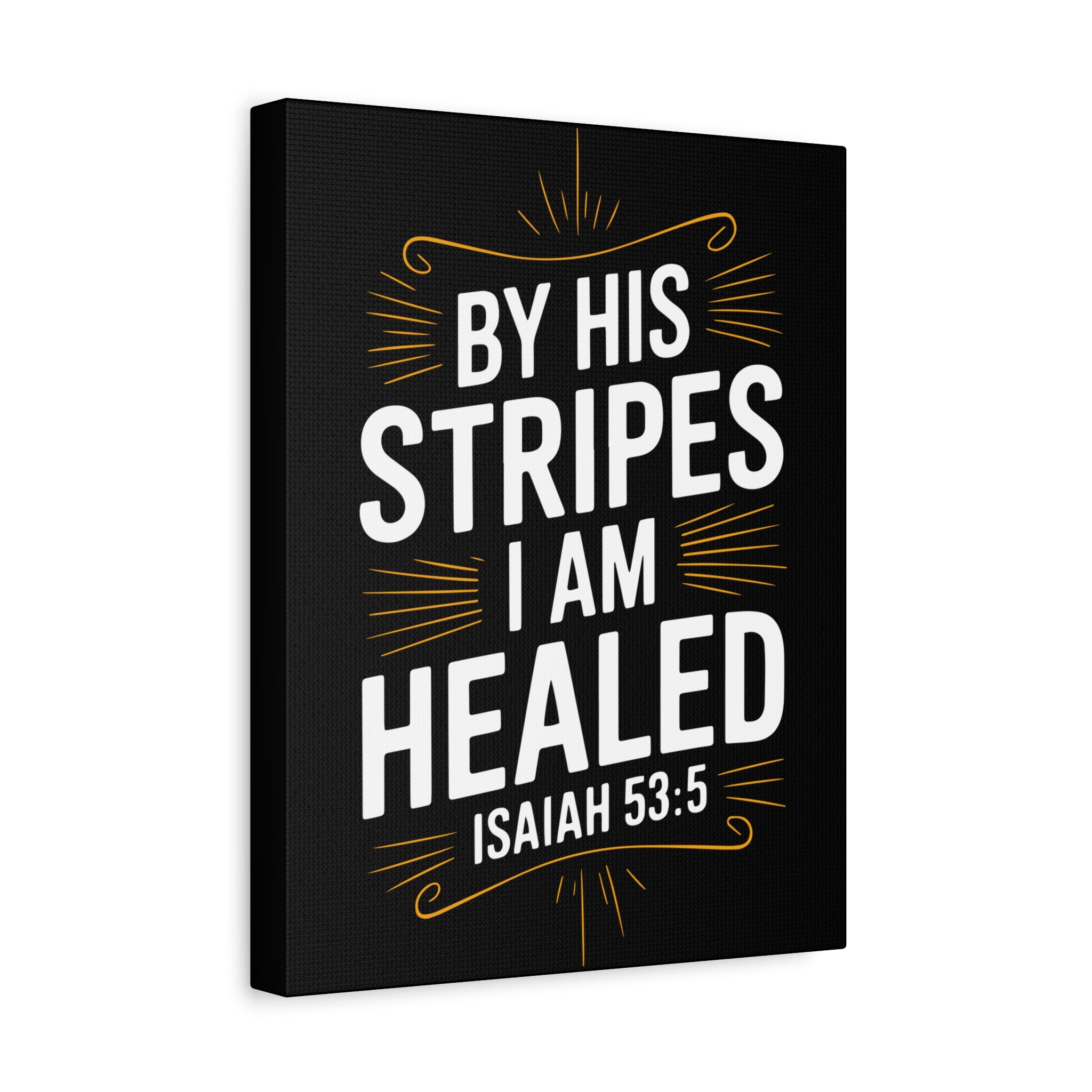 Inspirational Canvas Wall Art - Faith Decor, Christian Gift, Healing Quote, Home Decor, Modern Artwork