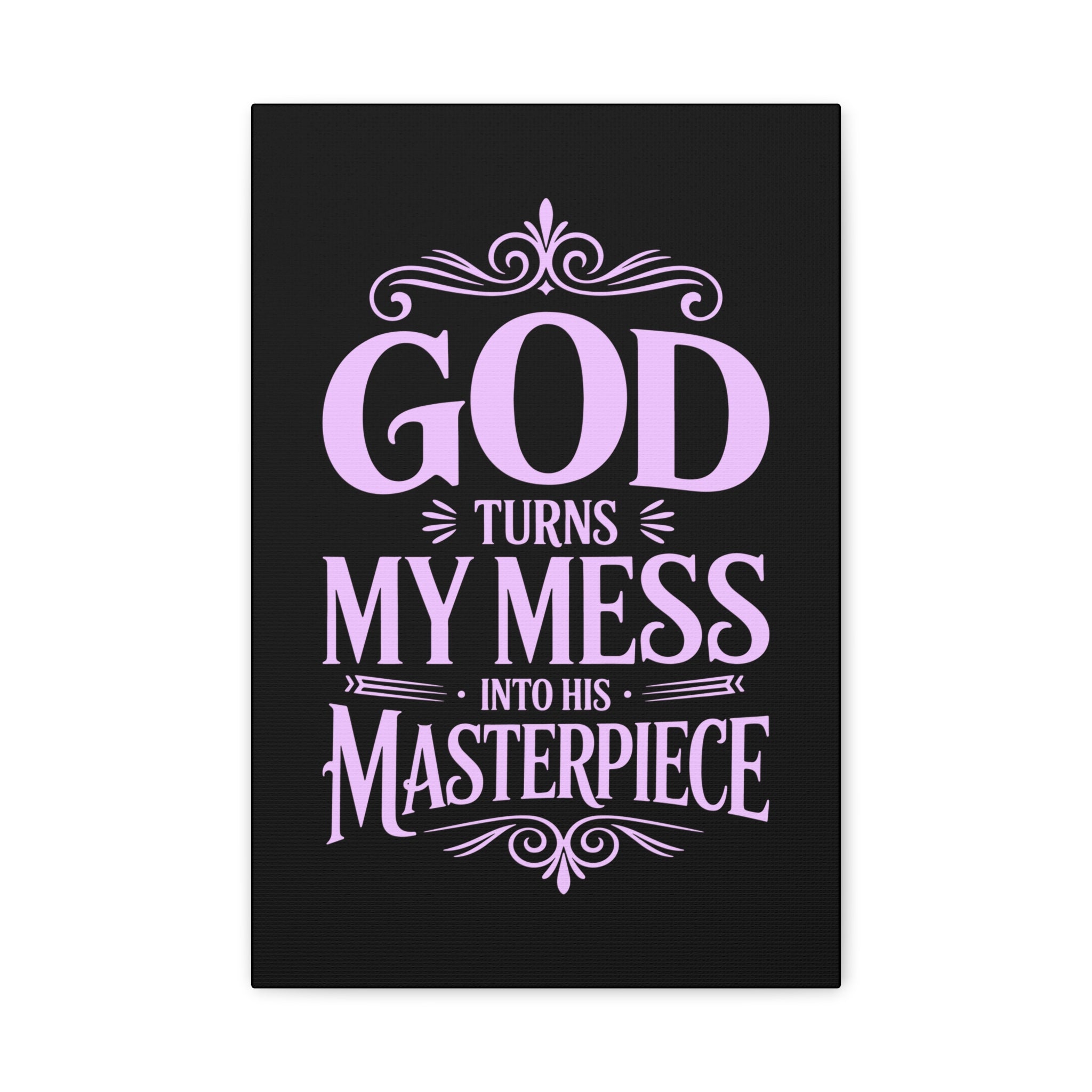 Inspirational Canvas Wall Art, Home Decor, Christian Gift, Motivational Wall Art, Faith-Based Decoration, Room Aesthetic, Gift for Her