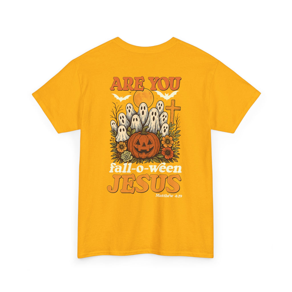 Halloween Faith Tee - Jesus is My Boo, Unisex T-Shirt for Halloween, Christian Halloween Shirt, Gift for Christian Friends, Spooky [...]