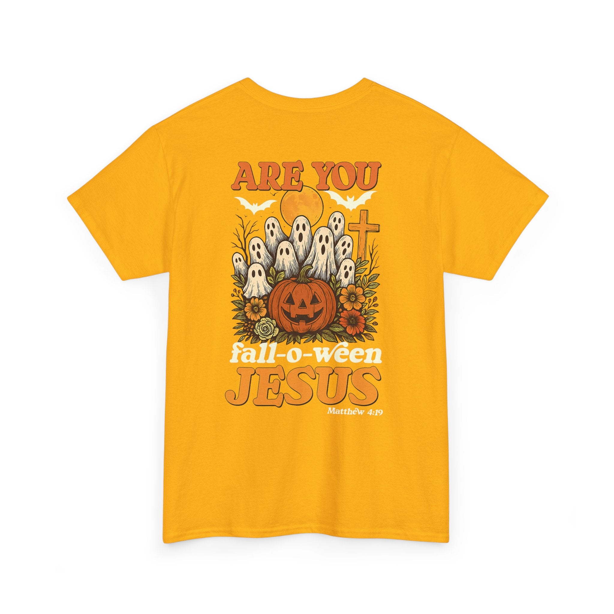 Halloween Faith Tee - Jesus is My Boo, Unisex T-Shirt for Halloween, Christian Halloween Shirt, Gift for Christian Friends, Spooky [...]