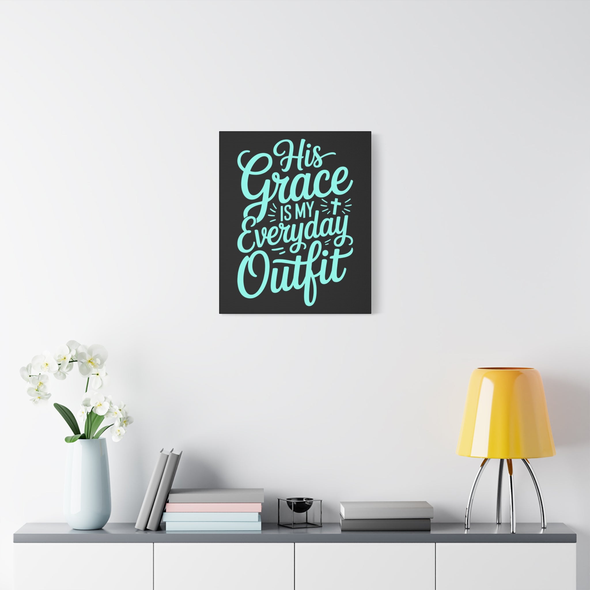Inspirational Wall Art Canvas, Faith Decor, Religious Home Decor, Meaningful Gift, Everyday Motivation
